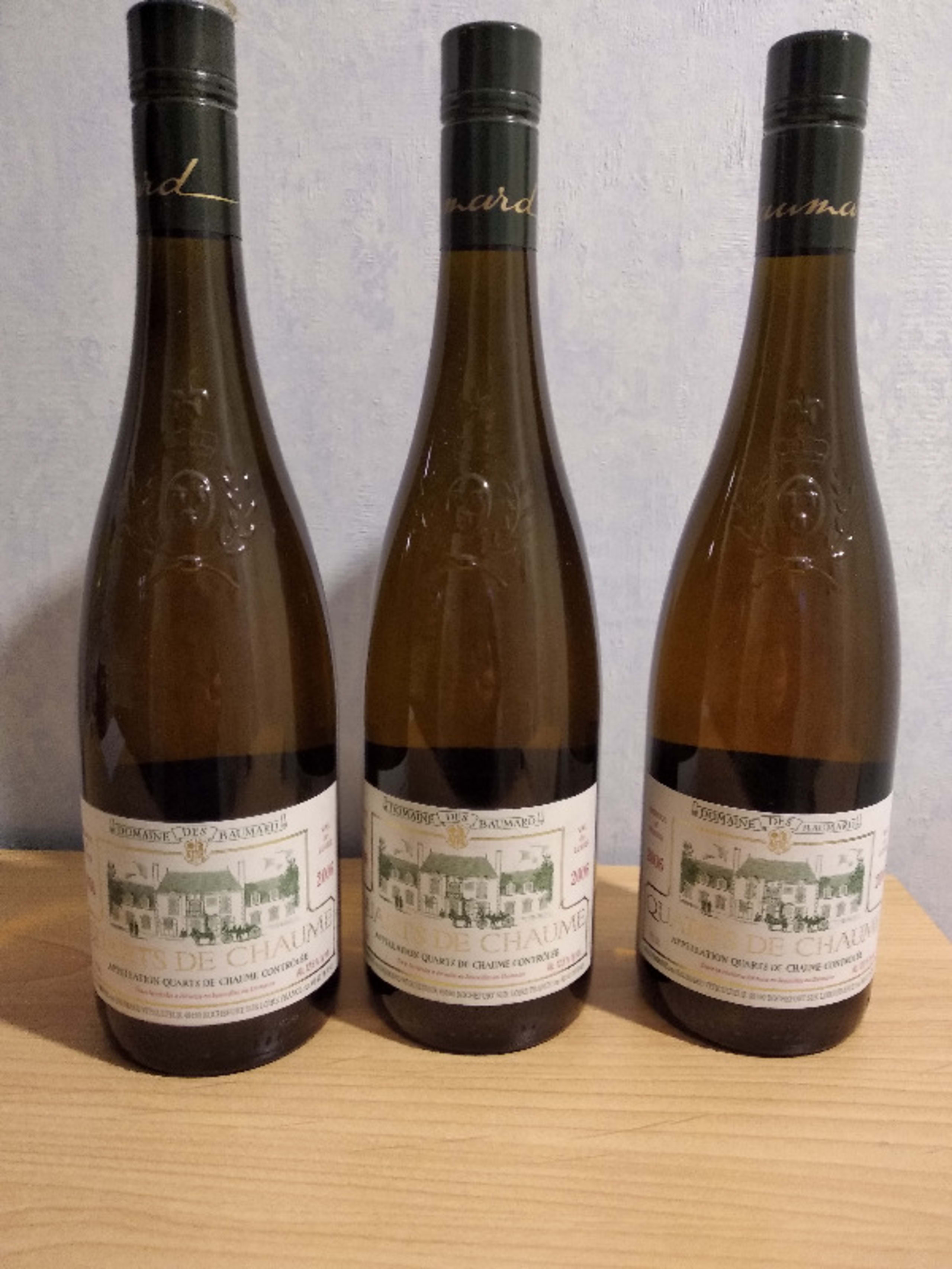 3 x Quarts-de-Chaume Grand Cru, Domaine des Baumard, 2006