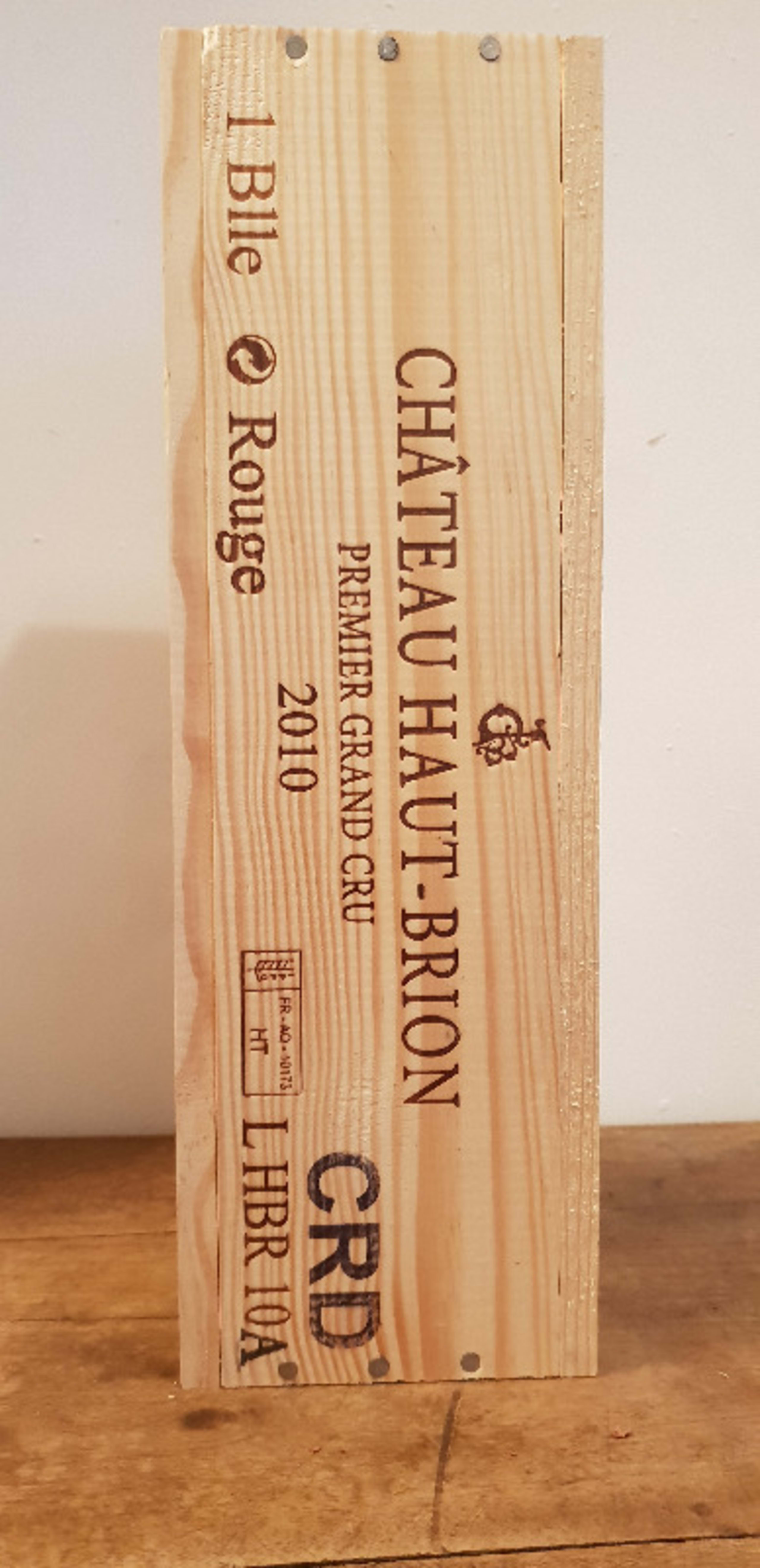 CBO/OWC 1 x Château Haut-Brion, Pessac-Léognan, 2010