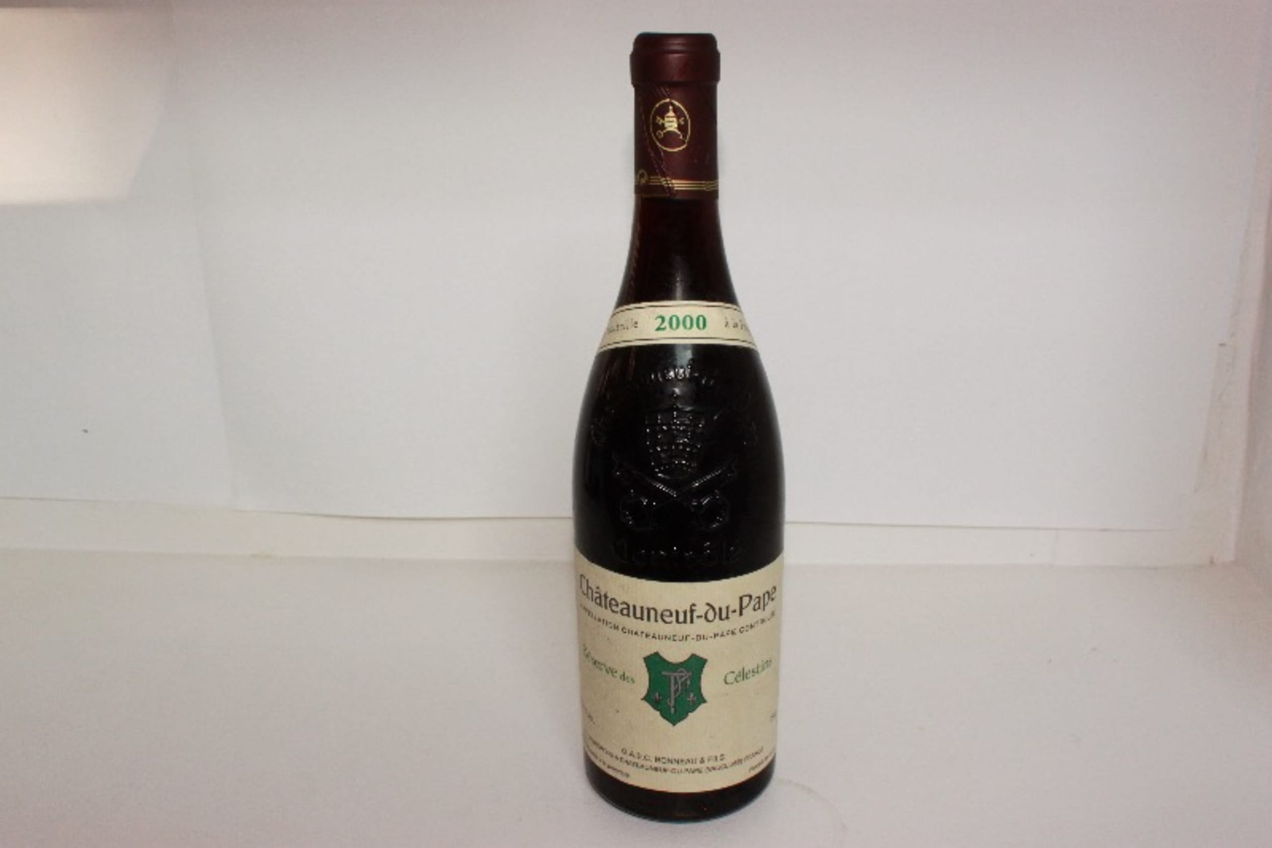 Châteauneuf-du-Pape, RESERVE DES CELESTINS, BONNEAU & Fils, 2000