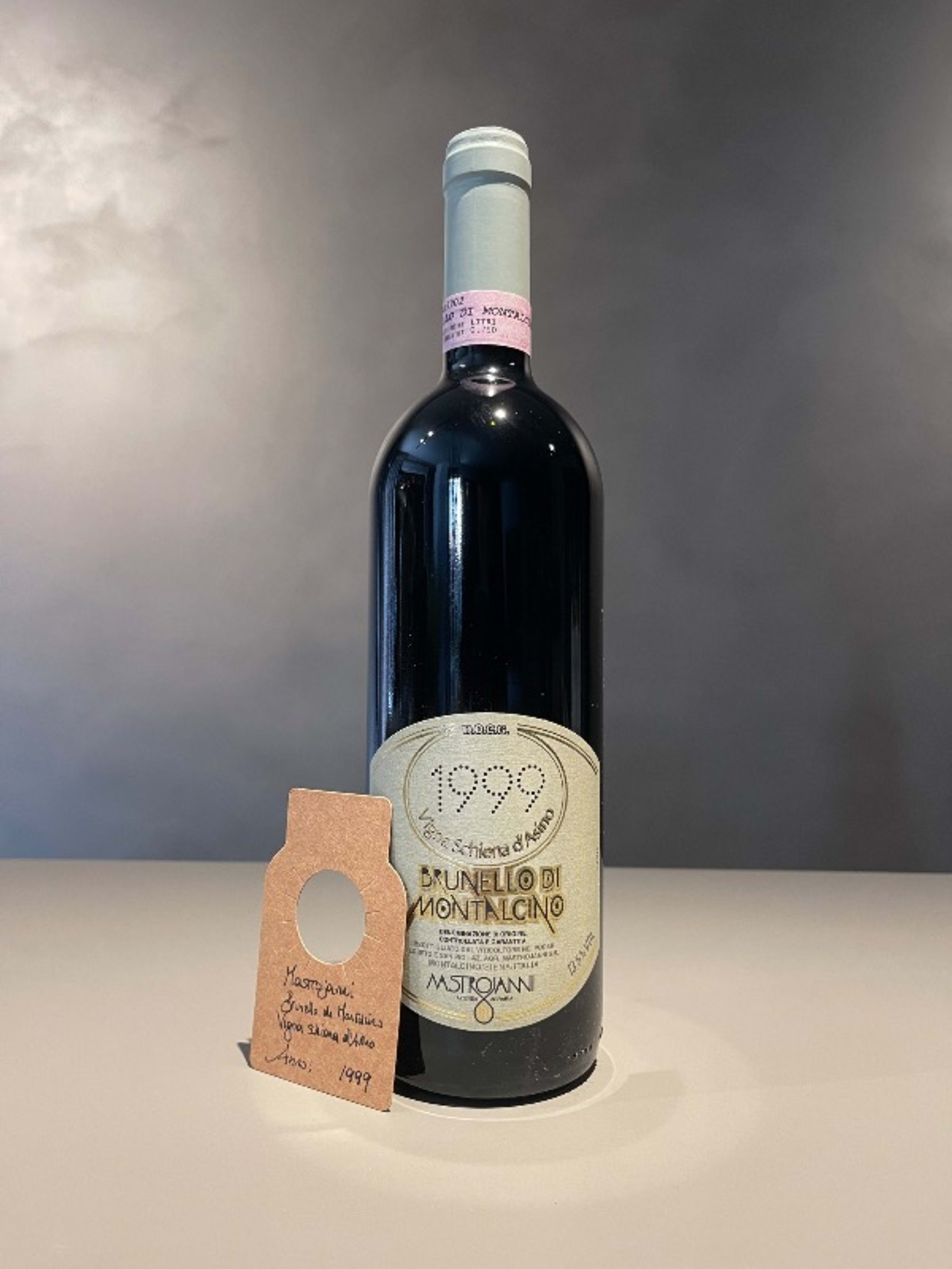 Brunello di Montalcino "Vigna Schiena d'Asino", Mastrojanni, 1999