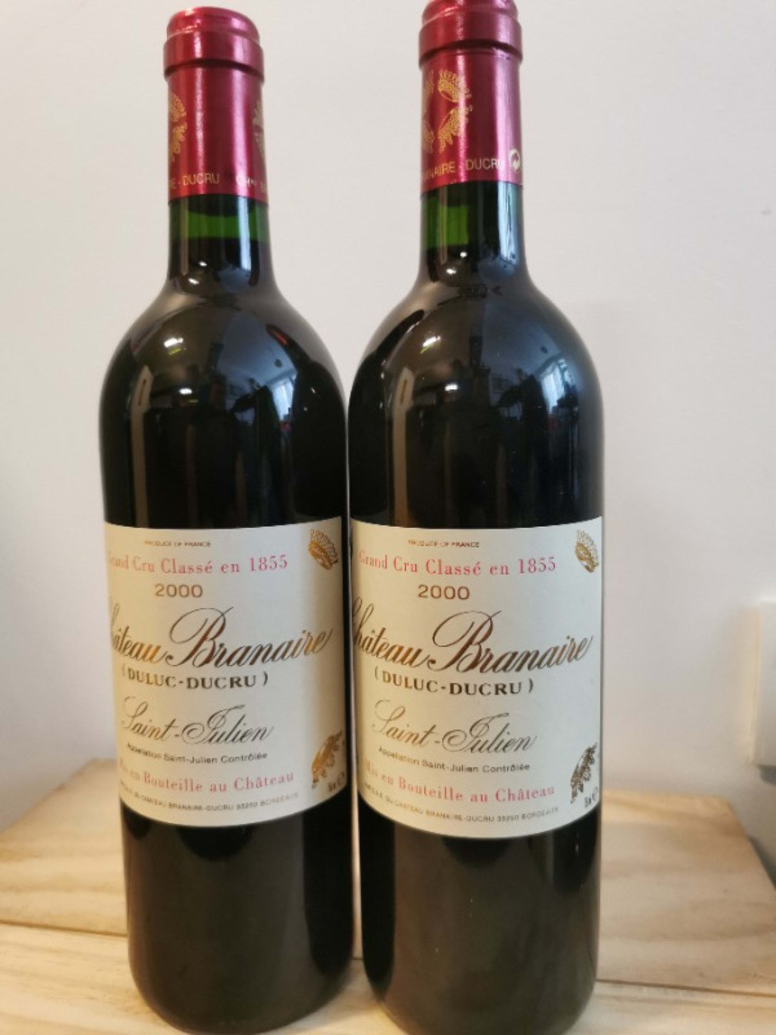 2 x Château Branaire (Duluc-Ducru), Saint-Julien, 2000