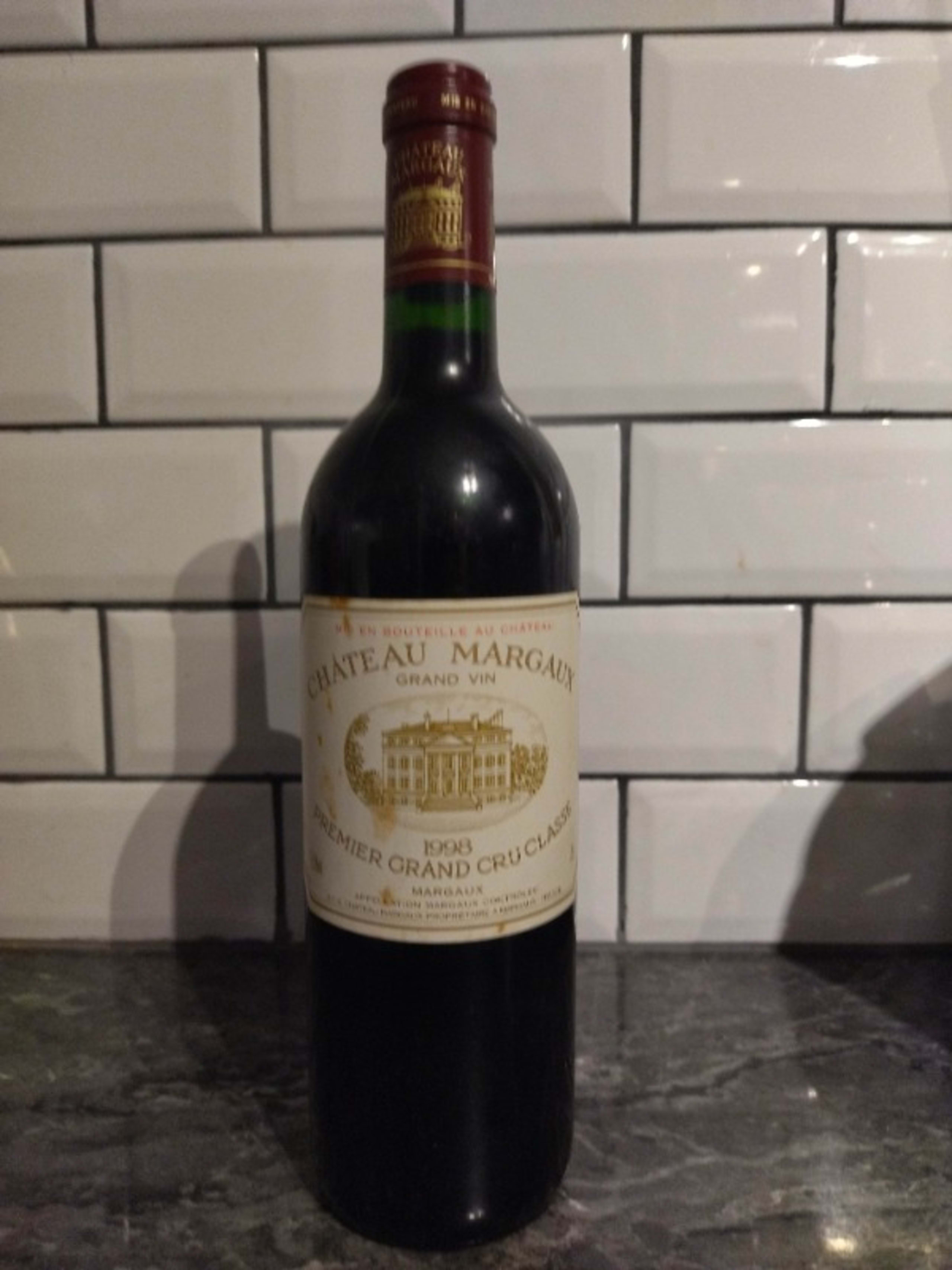 Château Margaux, Margaux, 1998