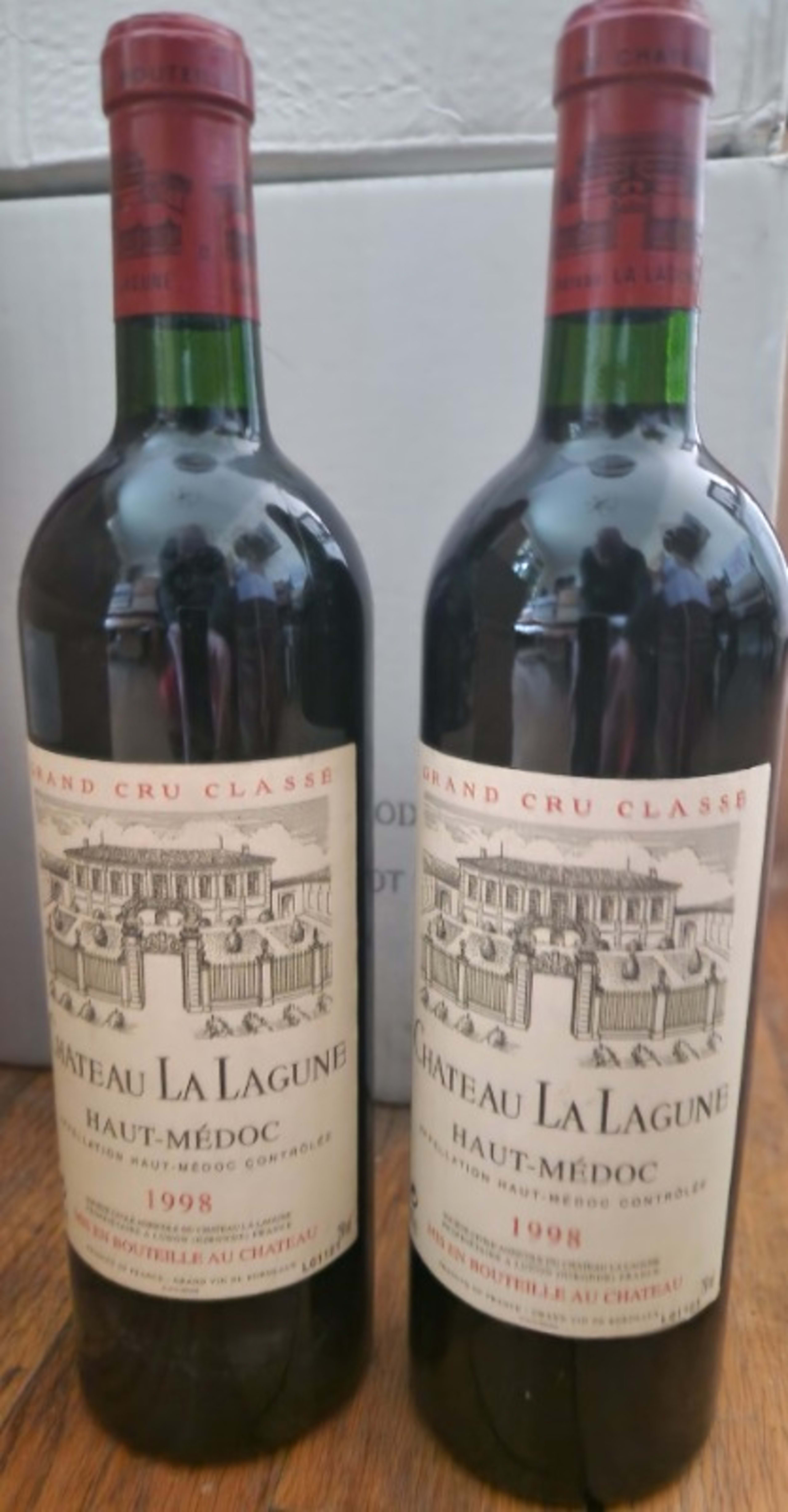 2 x Château La Lagune, Haut-Médoc, 1998