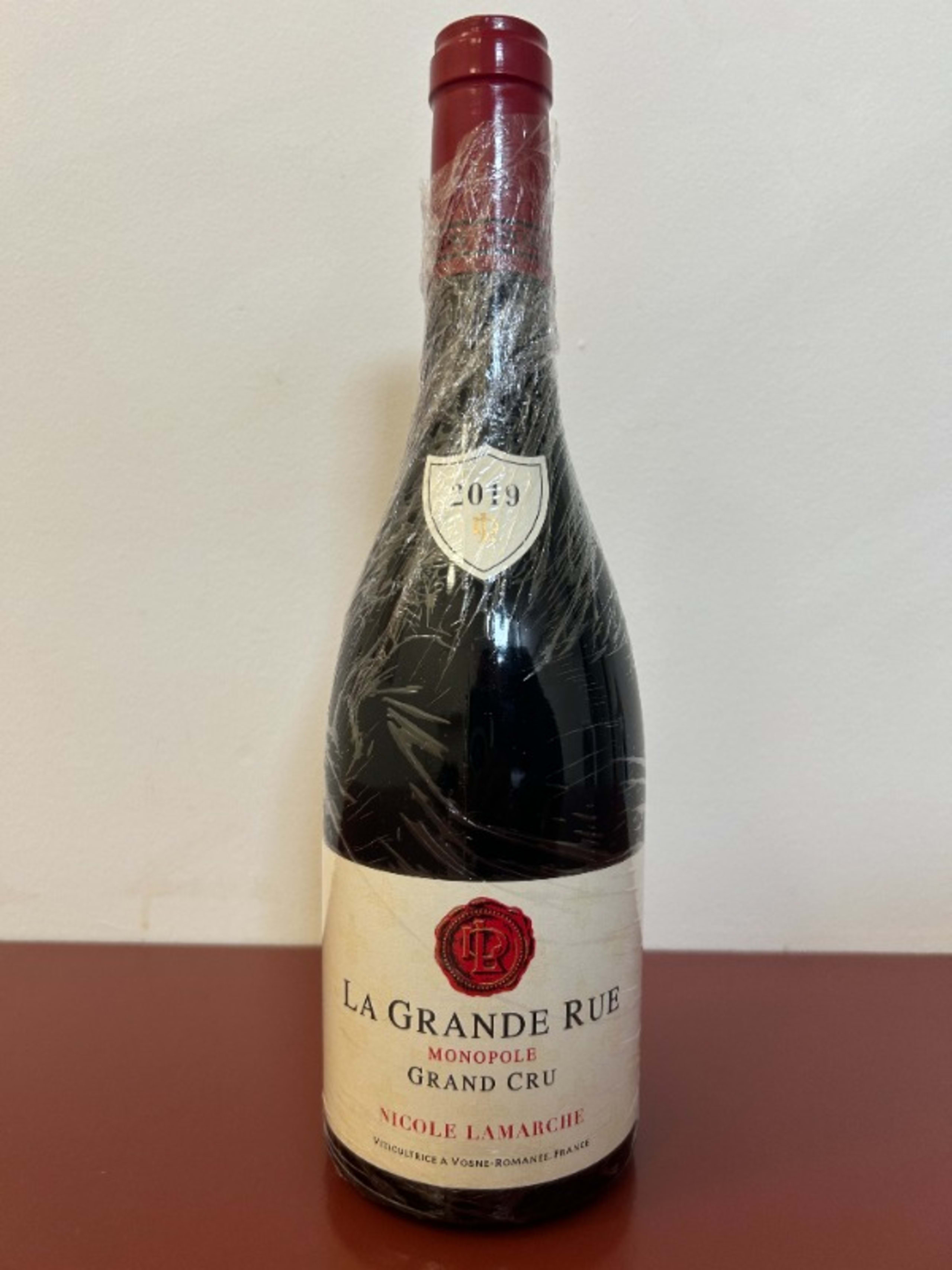 La Grande Rue, Grand cru Monopole, Nicole Lamarche, 2019
