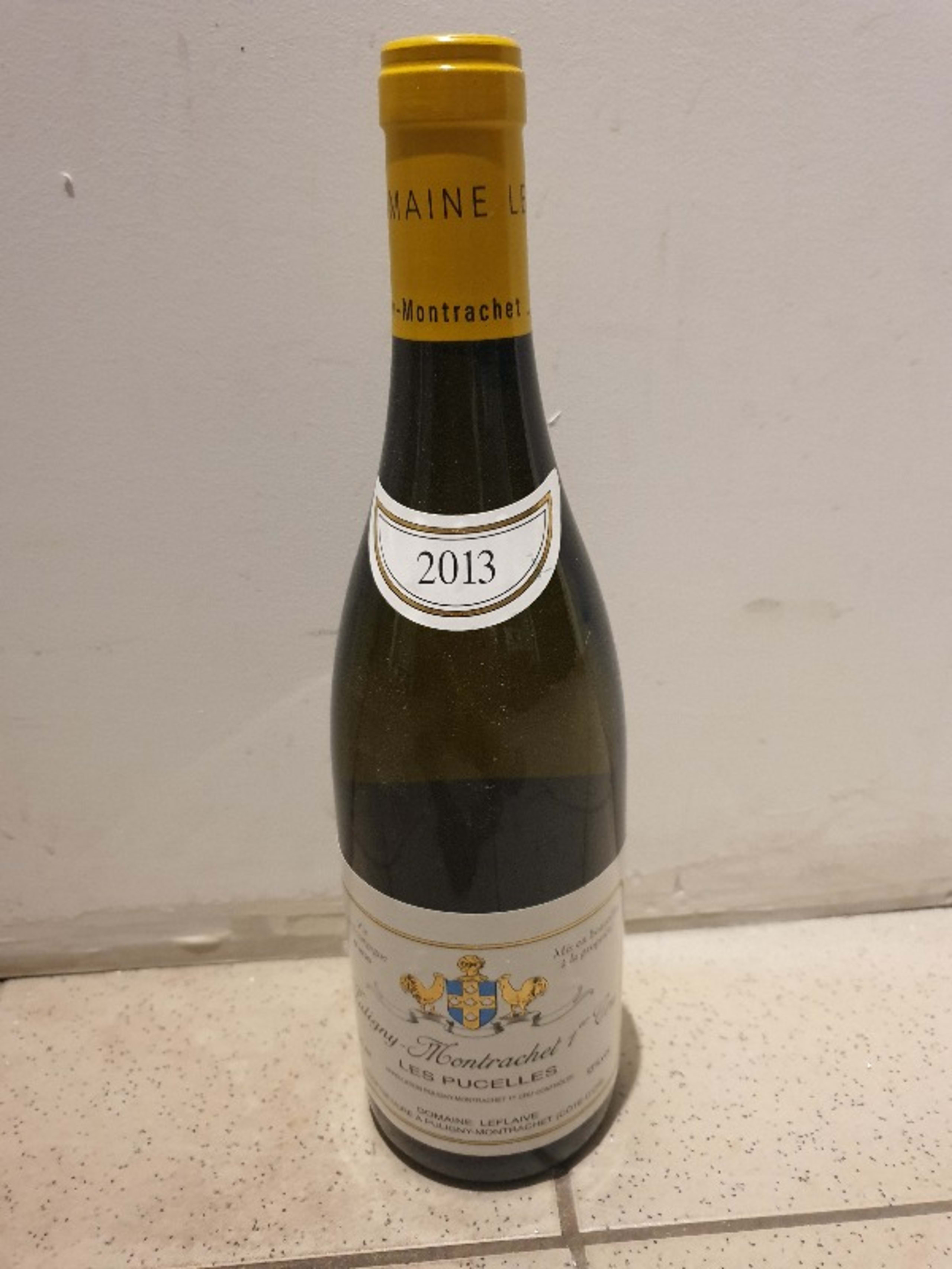 Puligny-Montrachet, 1er C. Les Pucelles, Leflaive, 2013