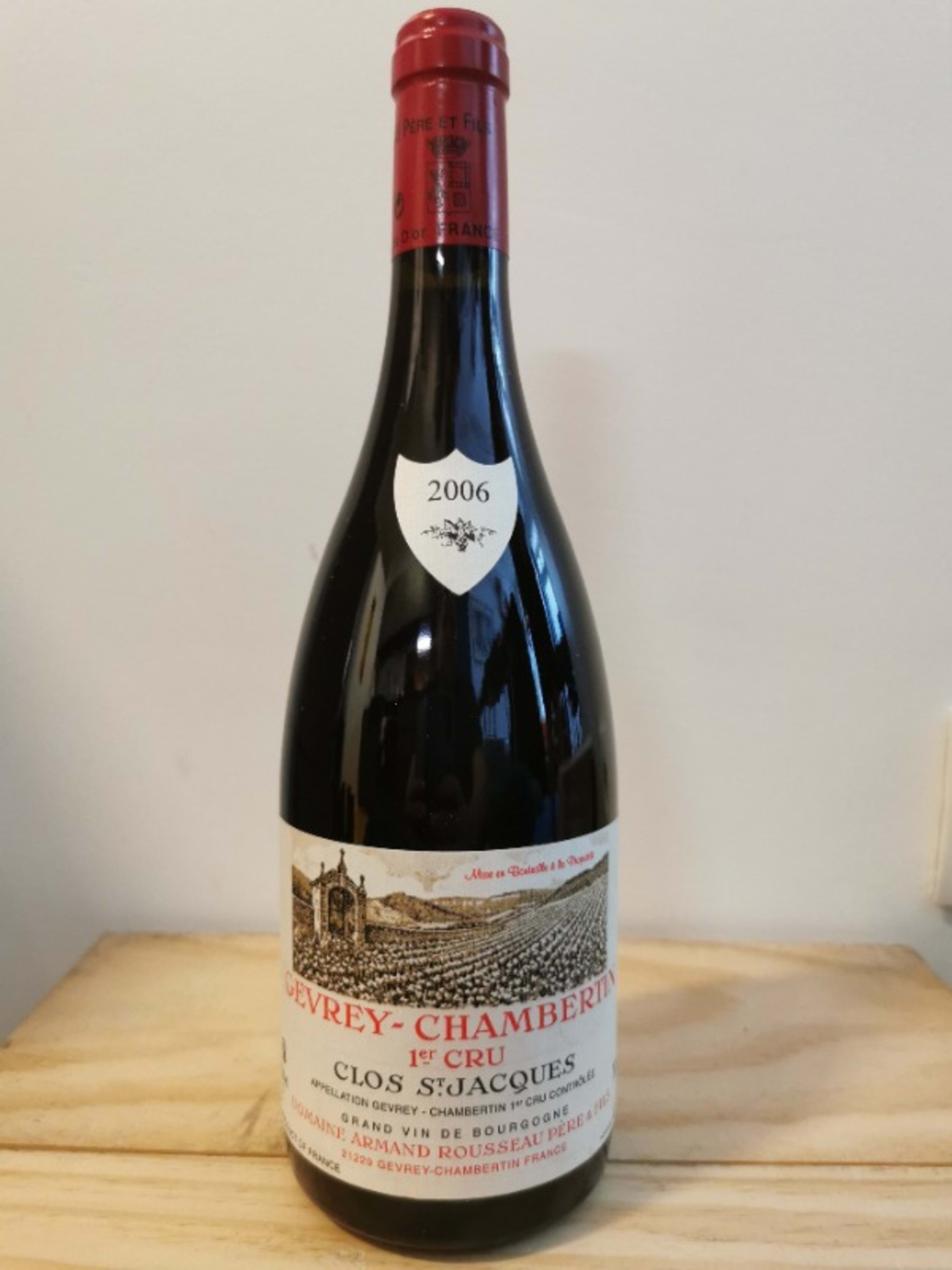 Gevrey-Chambertin, 1er cru - clos saint Jacques, Domaine A. Rousseau, 2006