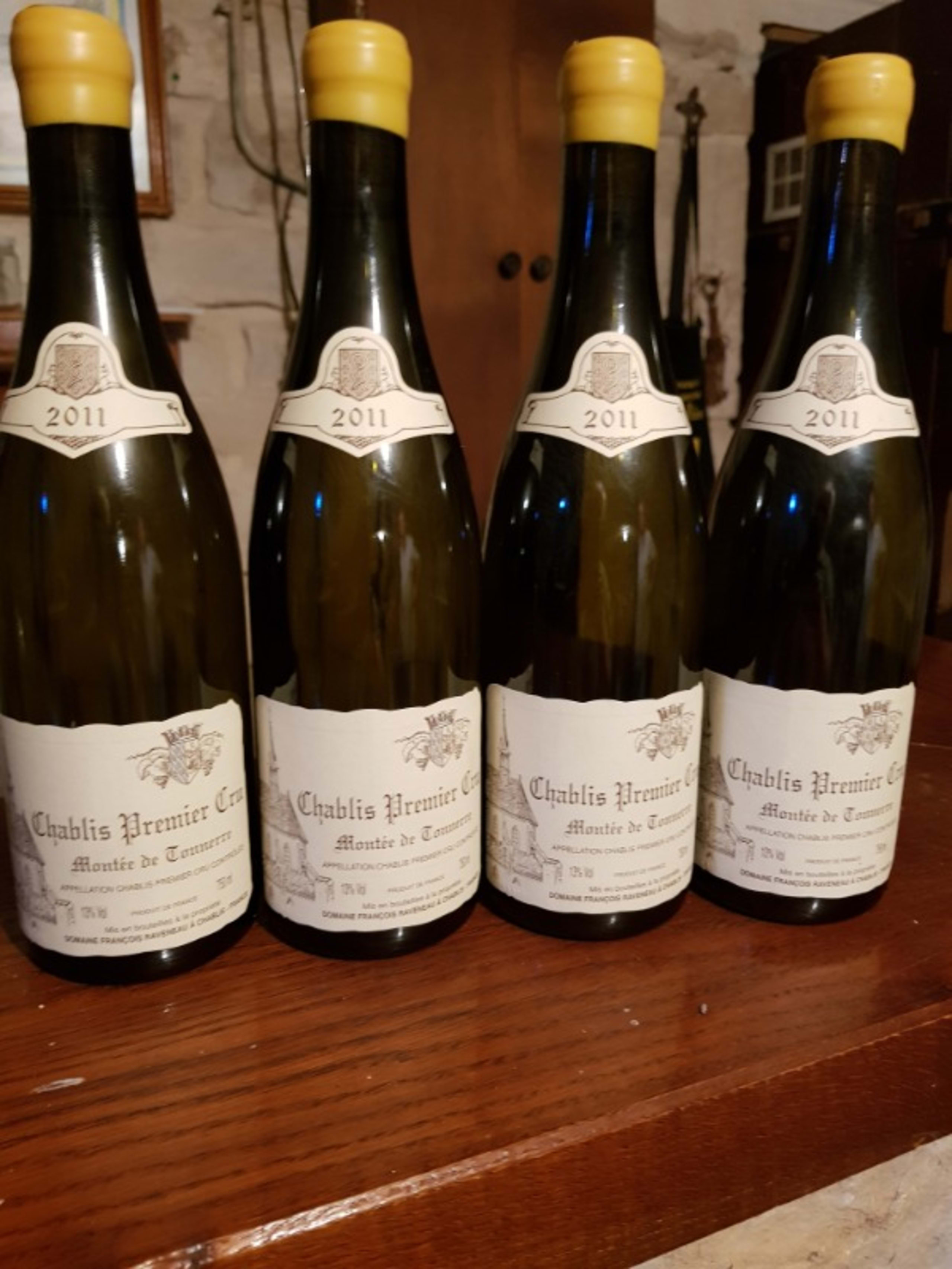 4 x Chablis, Montée de Tonnerre, François Raveneau, 2011