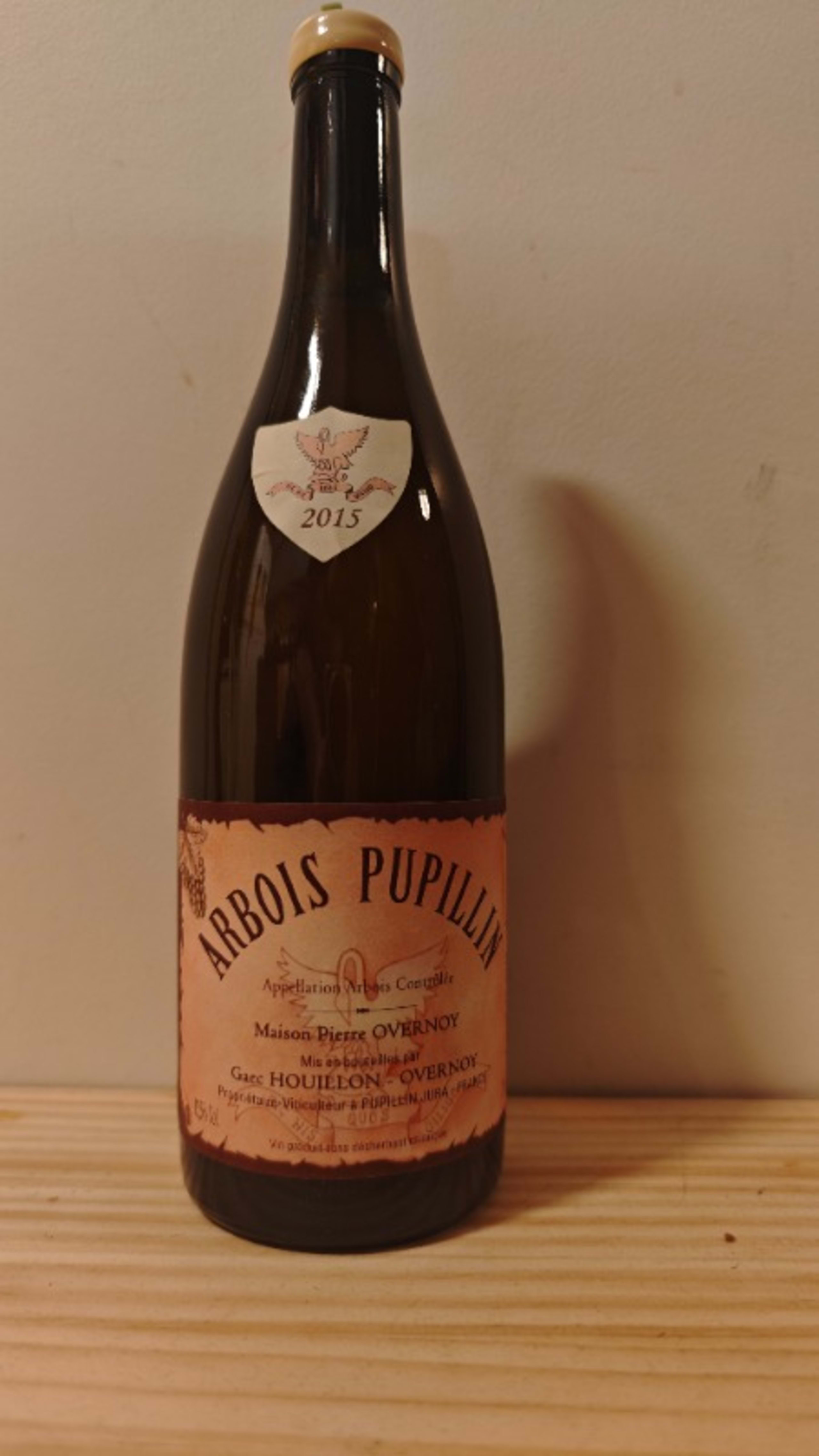 Chardonnay, domaine Pierre Overnoy, Arbois-Pupillin, 2015