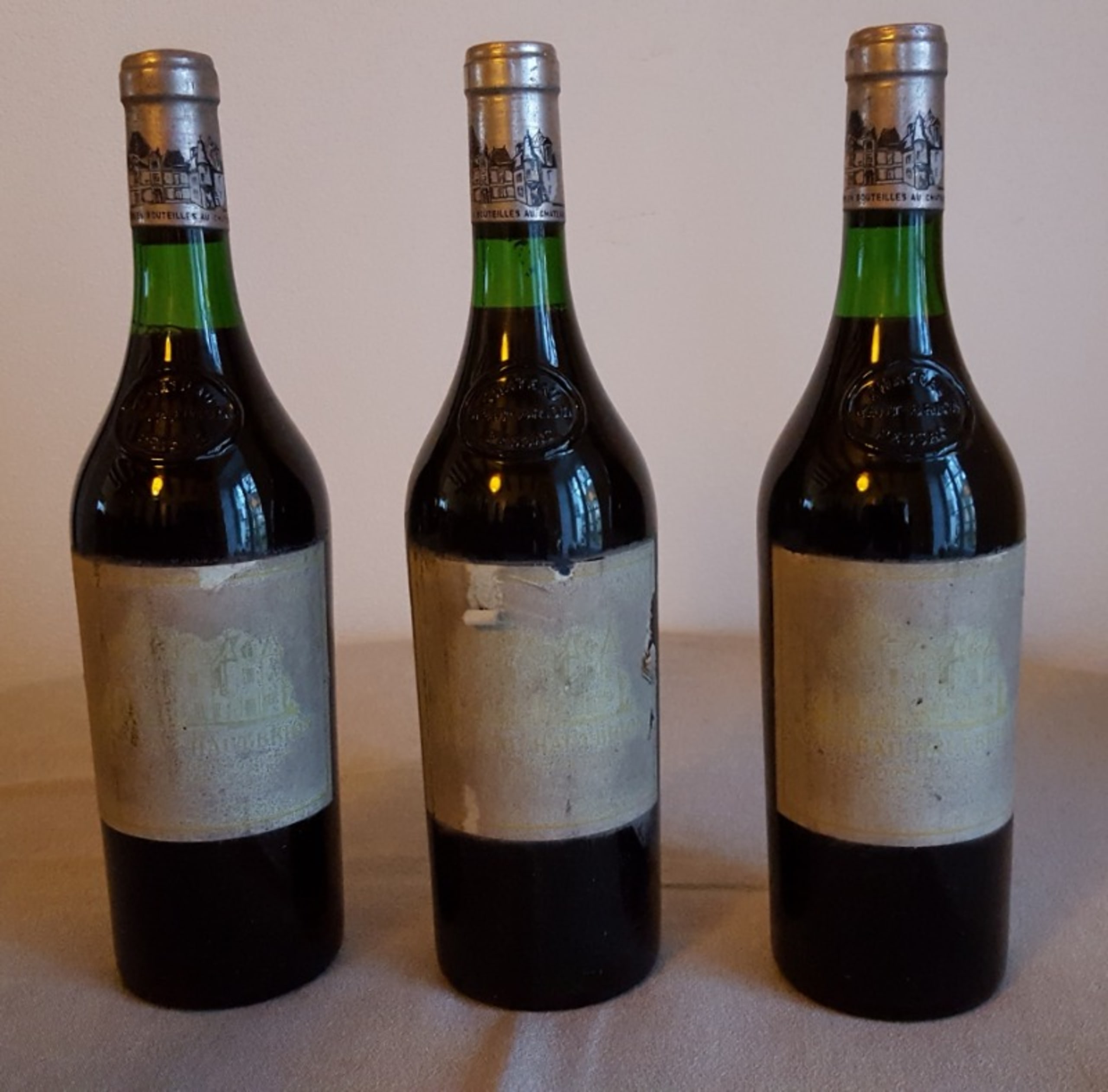 3 x Château Haut-Brion, Pessac-Léognan, 1968