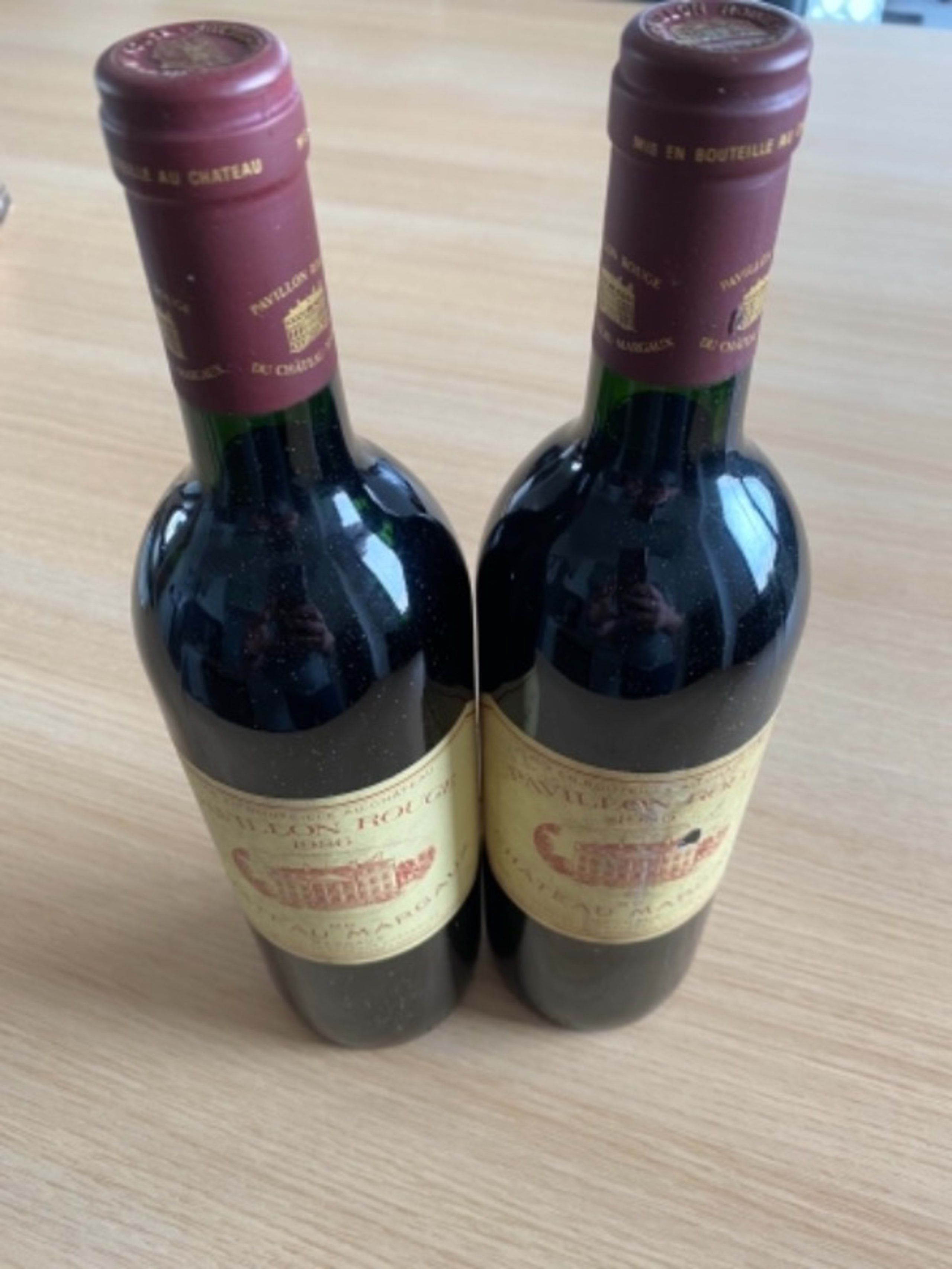 2 x Pavillon rouge, Château Margaux, Margaux, 1986