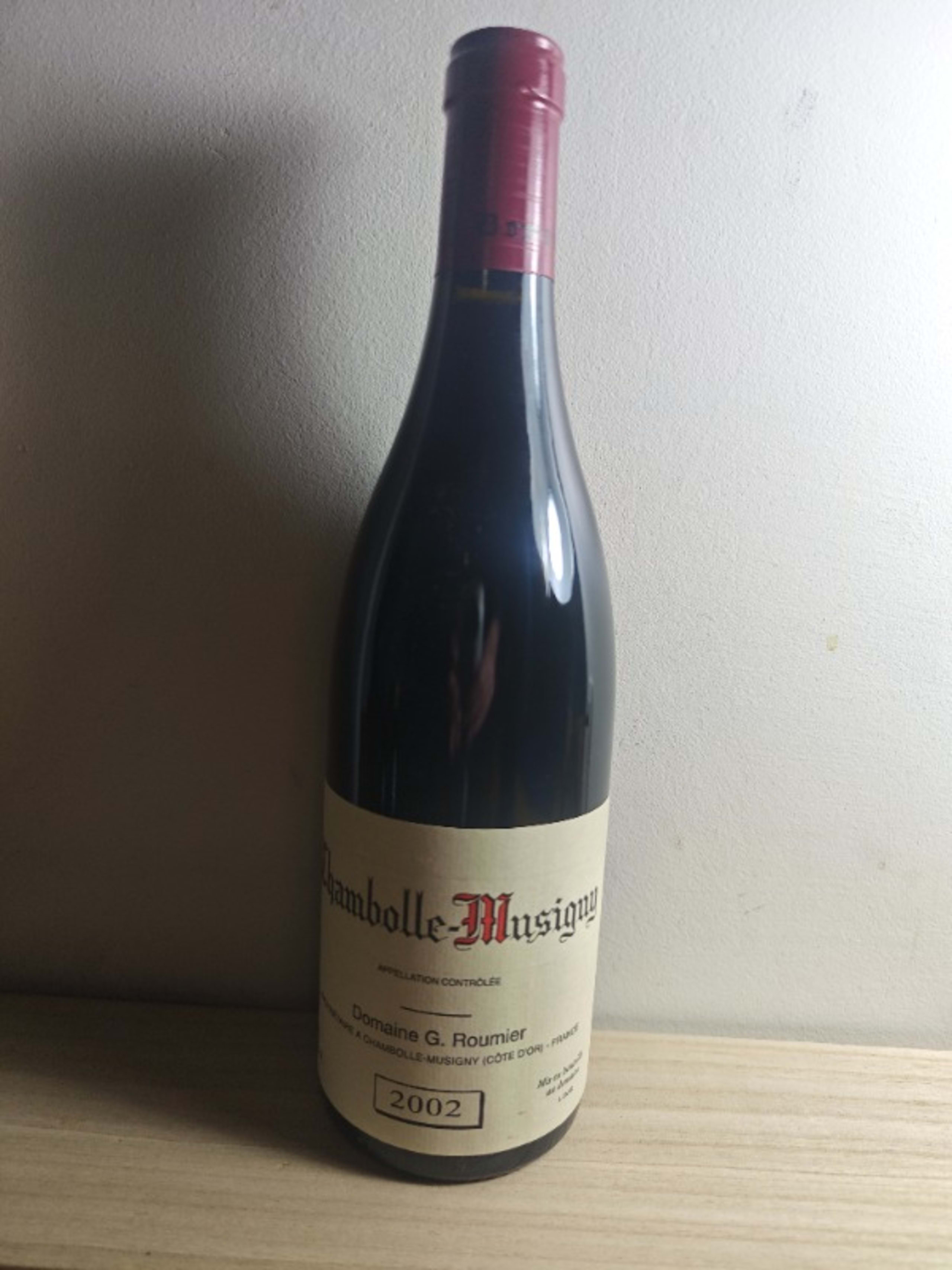 Chambolle-Musigny, domaine G. Roumier, 2002