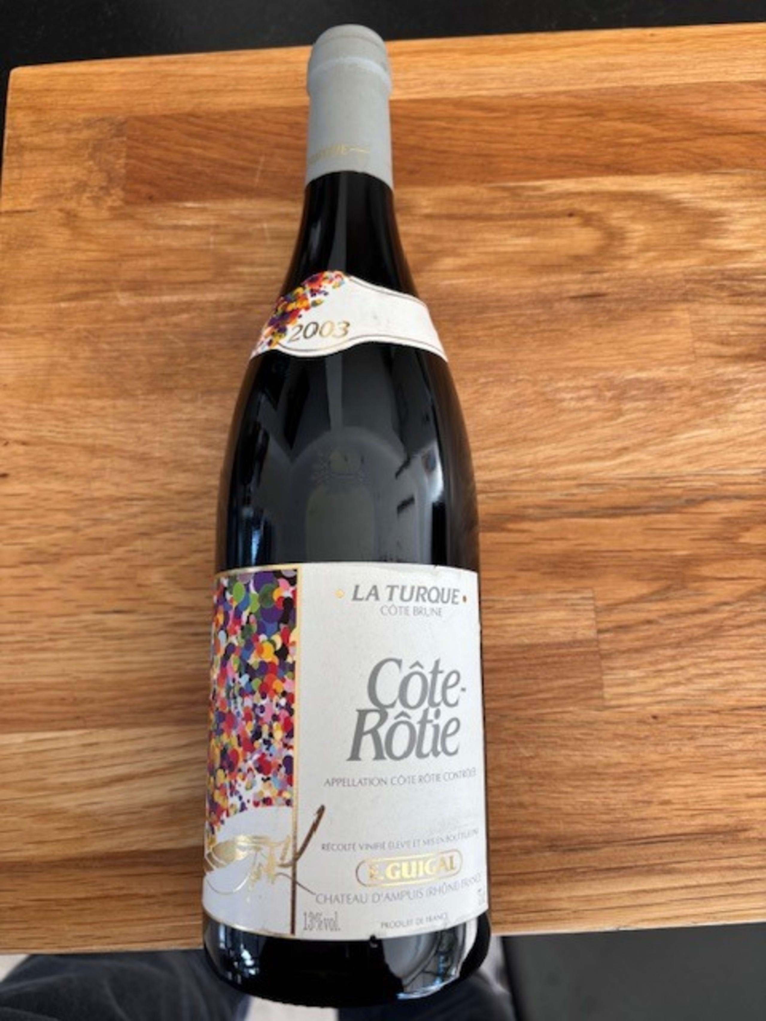 Côte-Rôtie, La Turque, E. Guigal, 2003