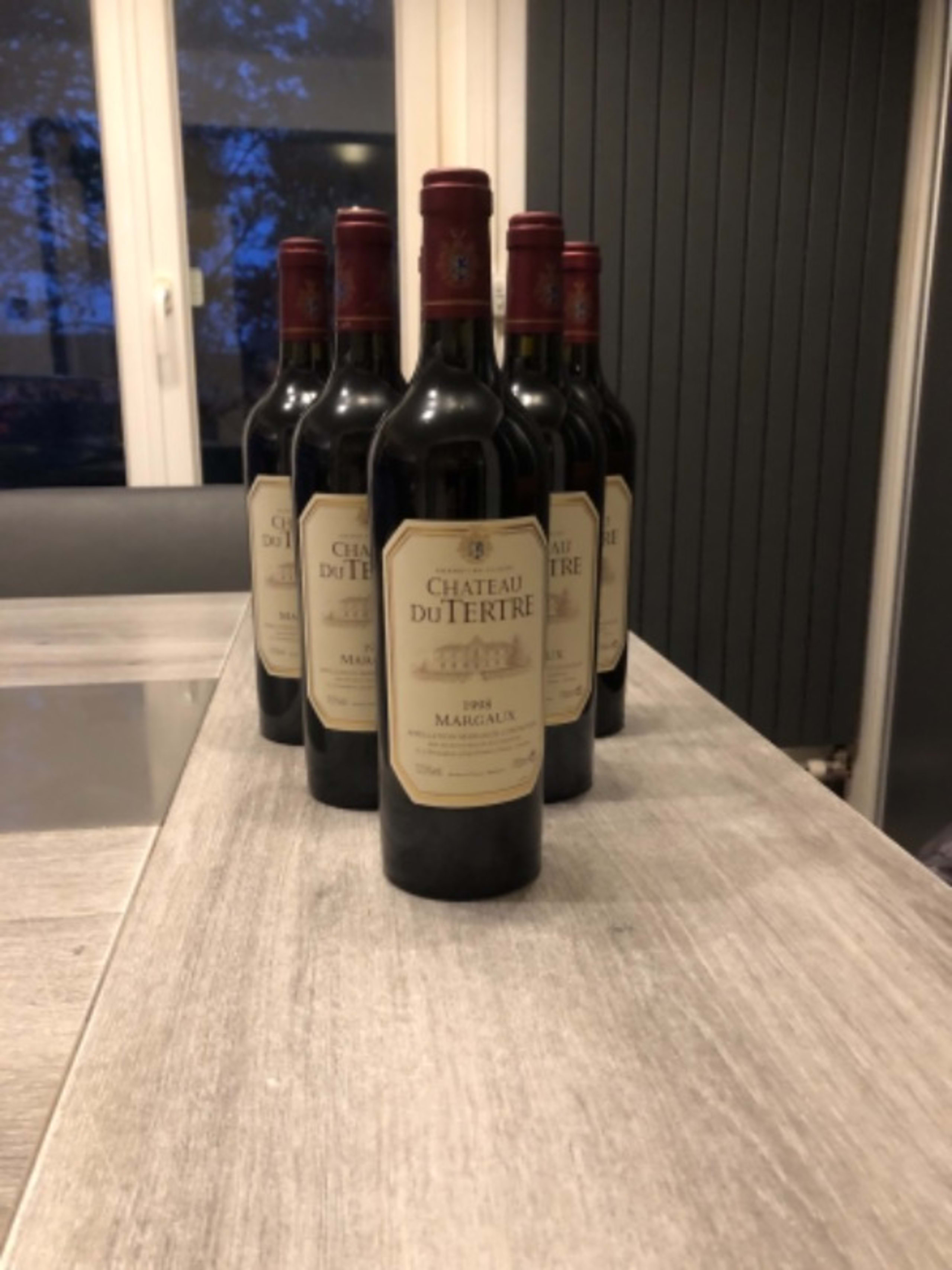 6 x Château du Tertre, Margaux GGC, 1998