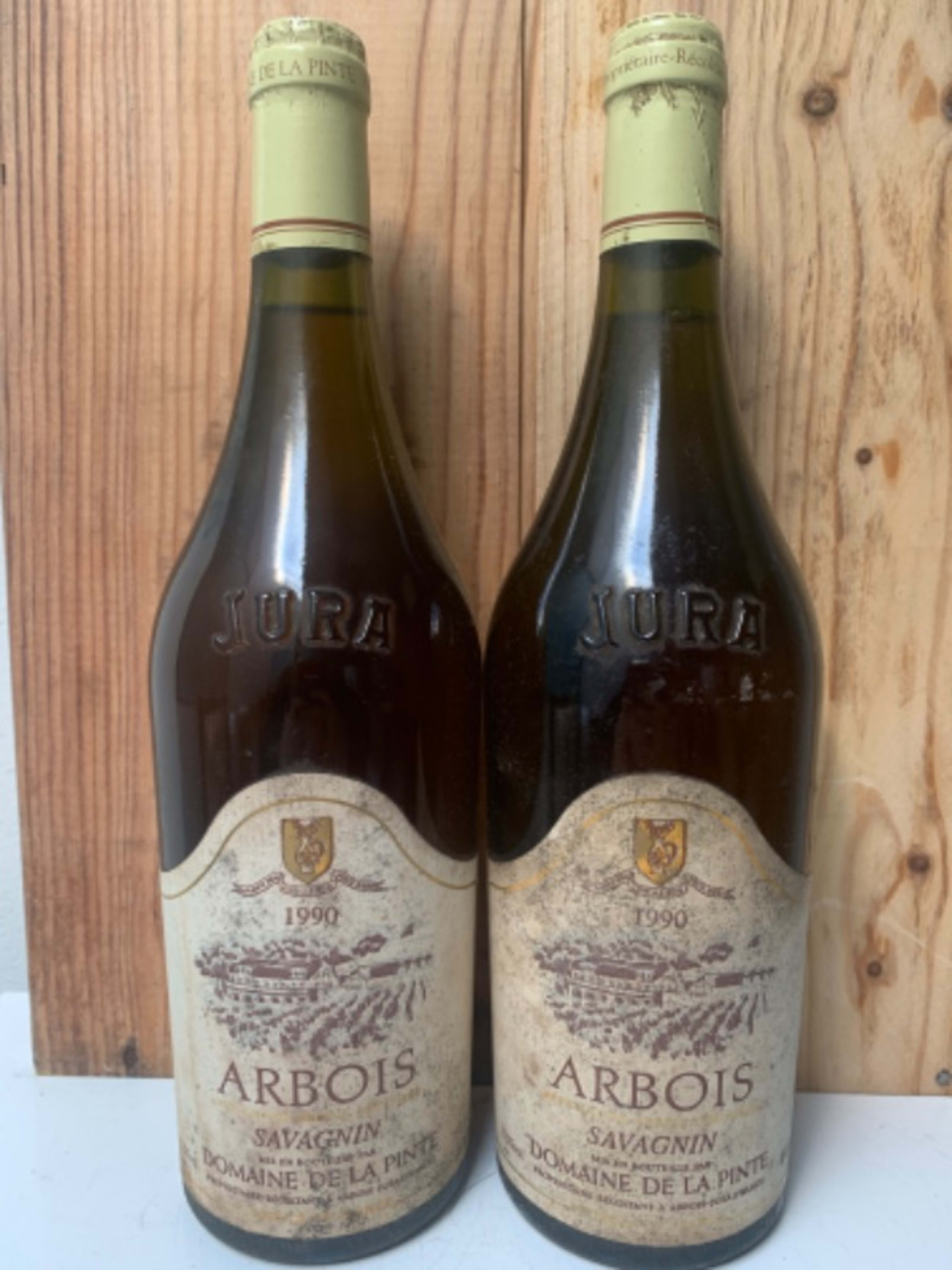 2 x Savagnin, Domaine de la Pinte, Arbois, 1990