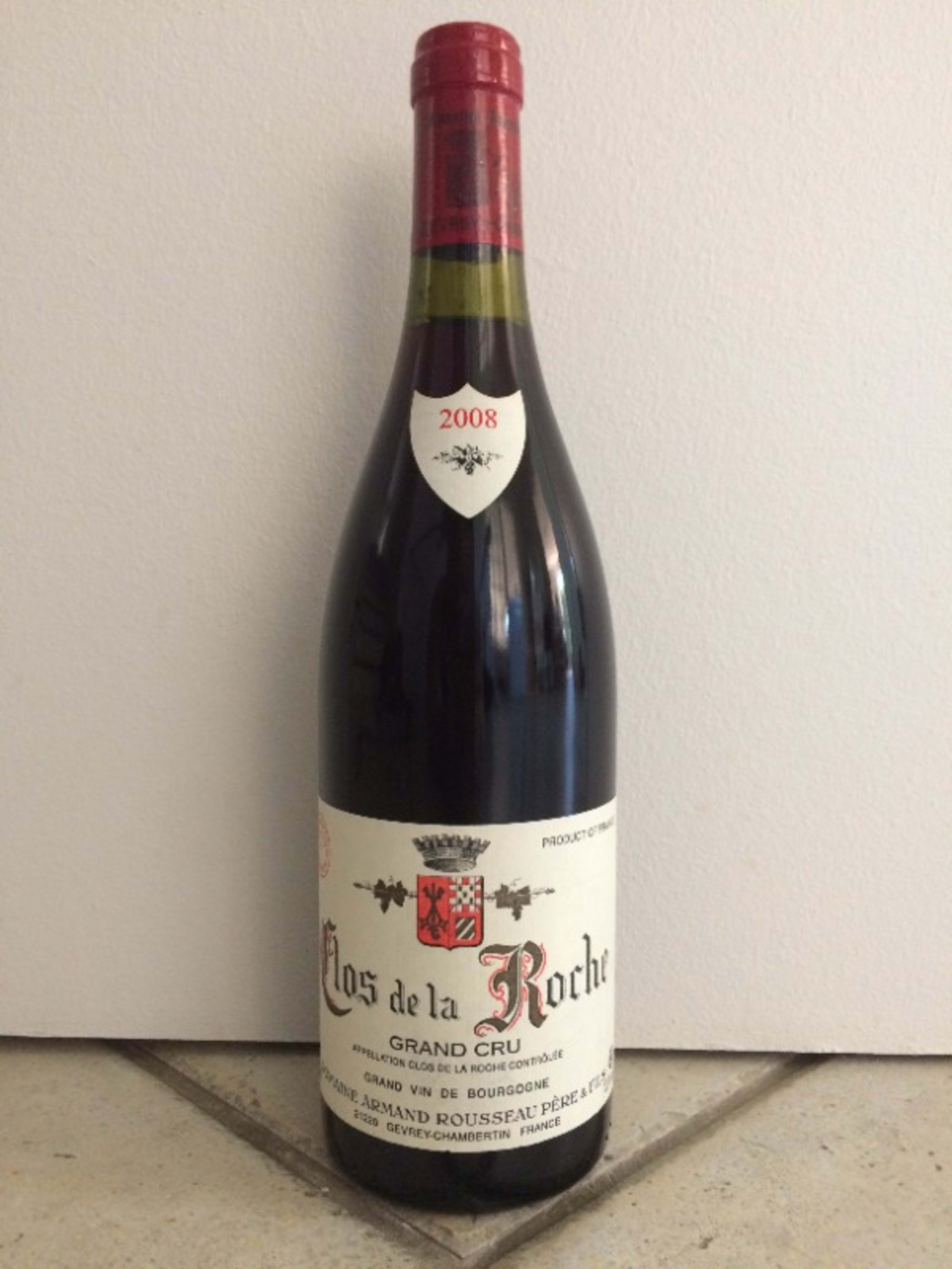 Clos-de-la-Roche, Grand cru, Armand Rousseau, 2008
