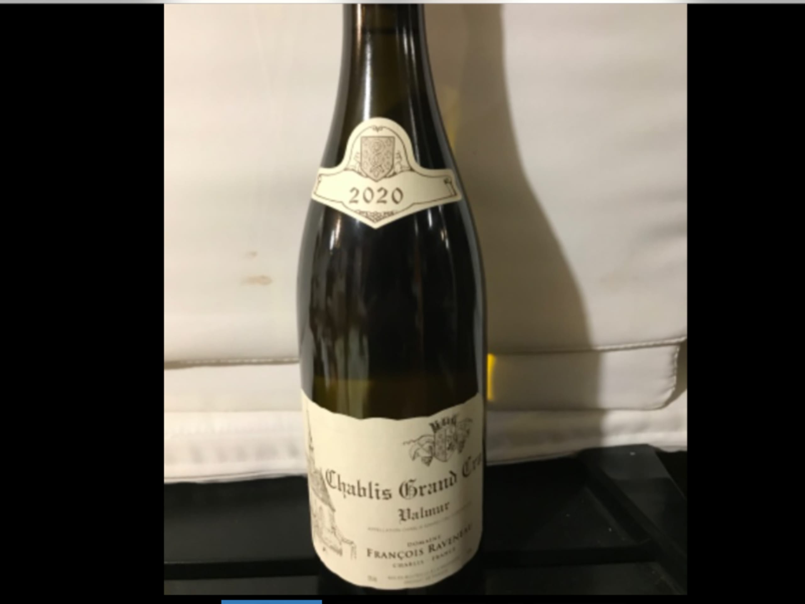 Chablis Grand Cru, Valmur, François Raveneau, 2020
