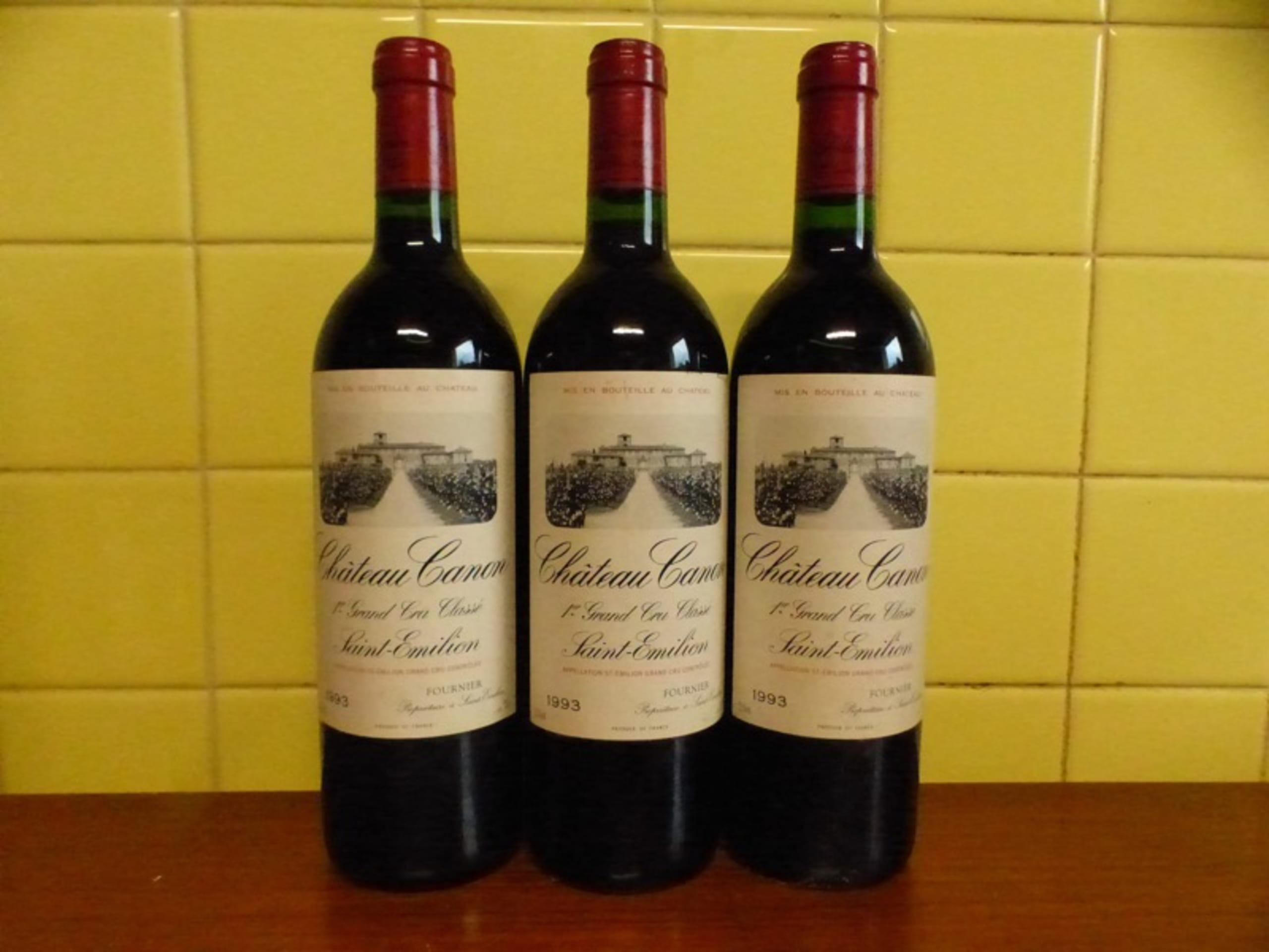 3 x Château Canon, Saint-Émilion Grand Cru, 1993