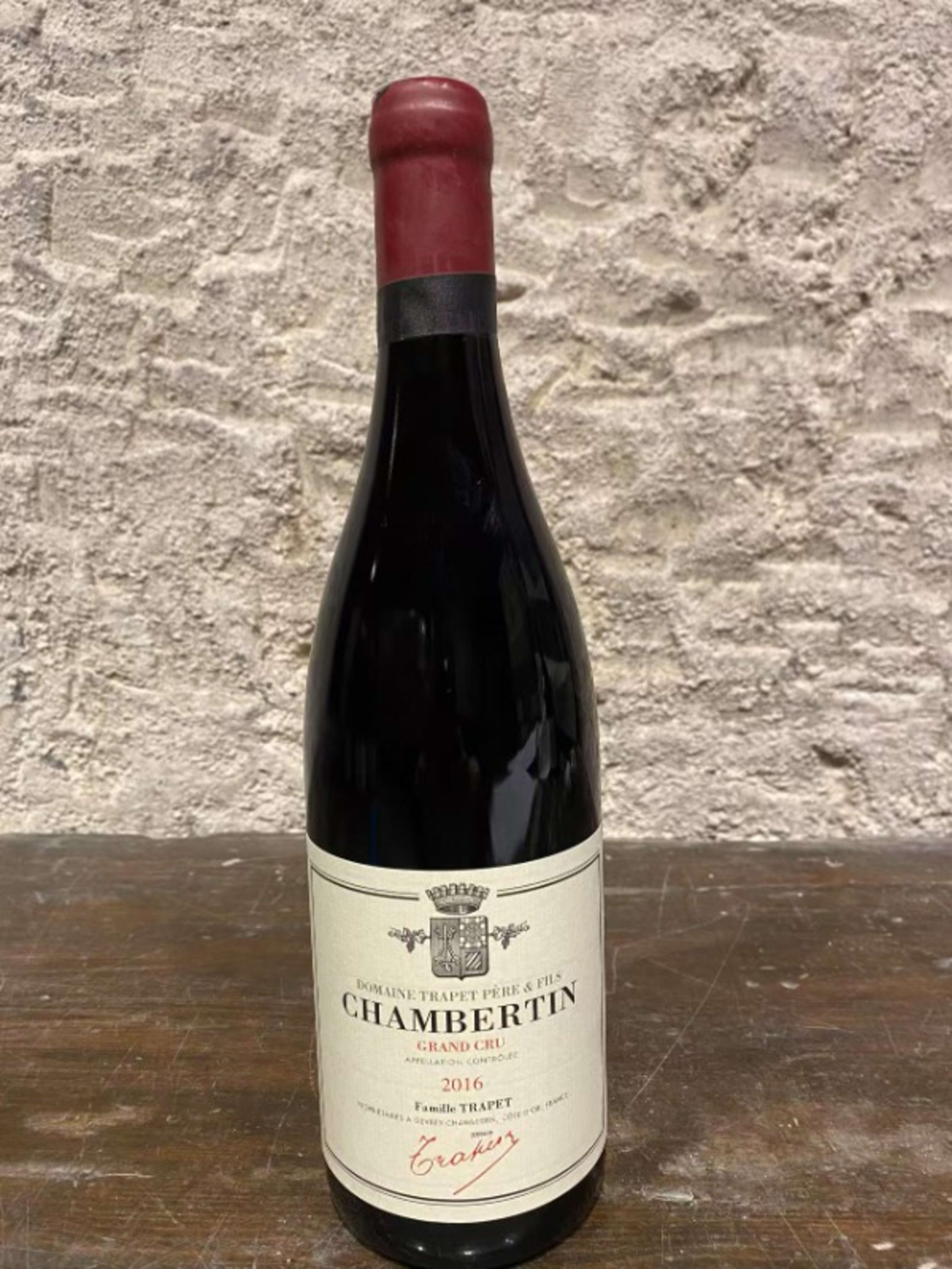 Chambertin, Grand Cru, Domaine Trapet, 2016