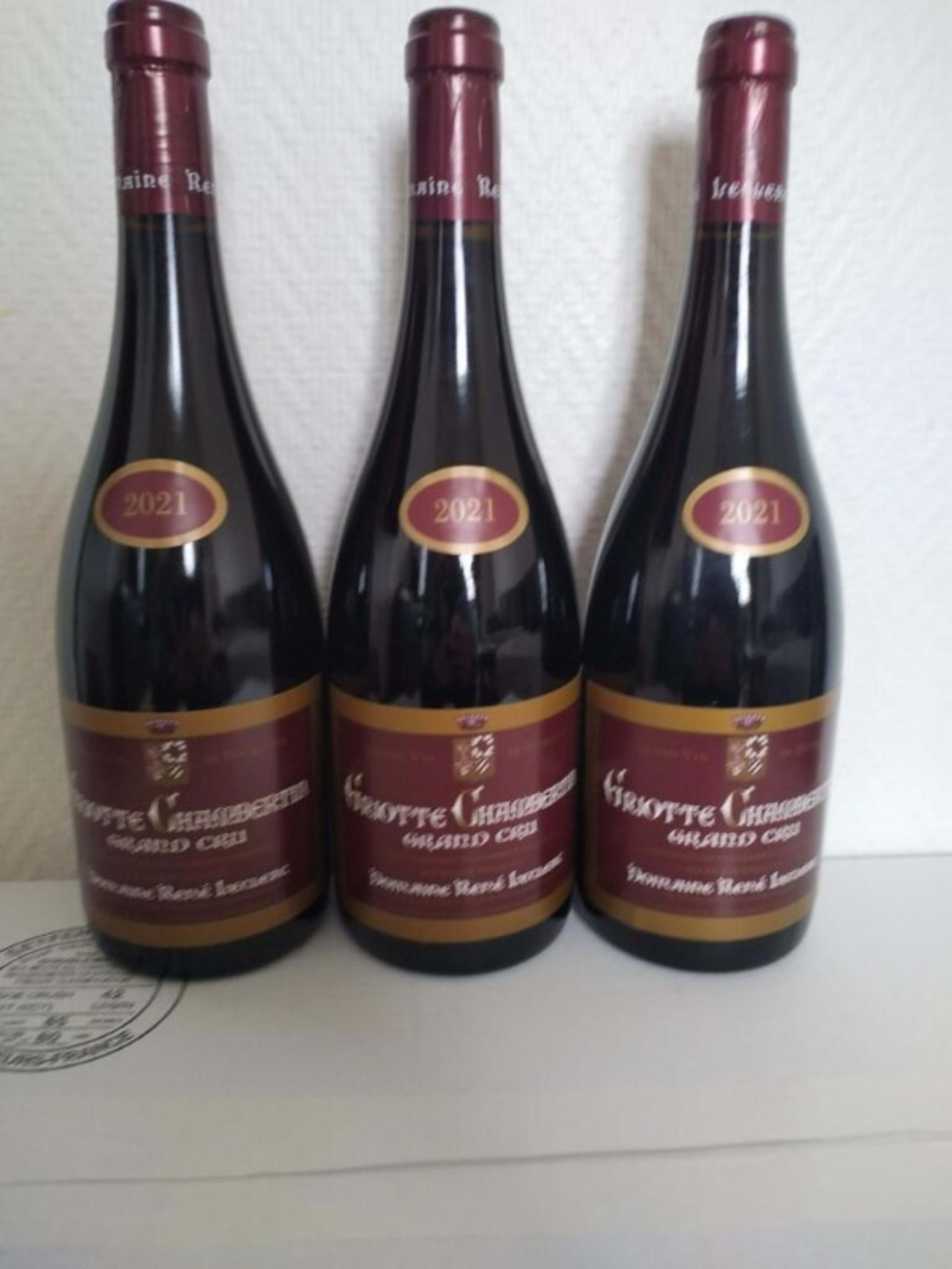 3 x Griotte-Chambertin, Grand Cru, Domaine René Leclerc, 2021