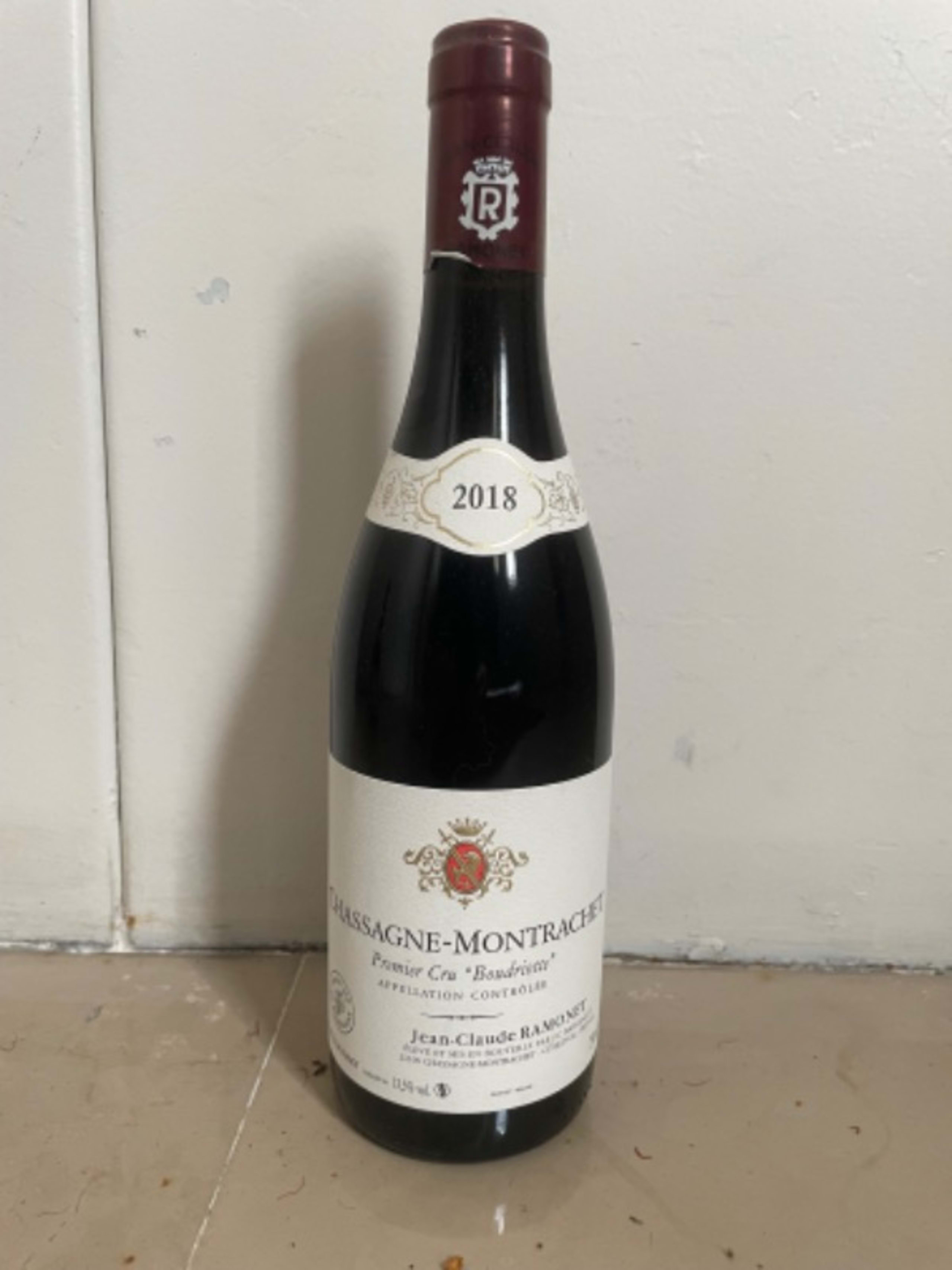 Chassagne-Montrachet, 1er cru - "Boudriotte", J.C. Ramonet, 2018