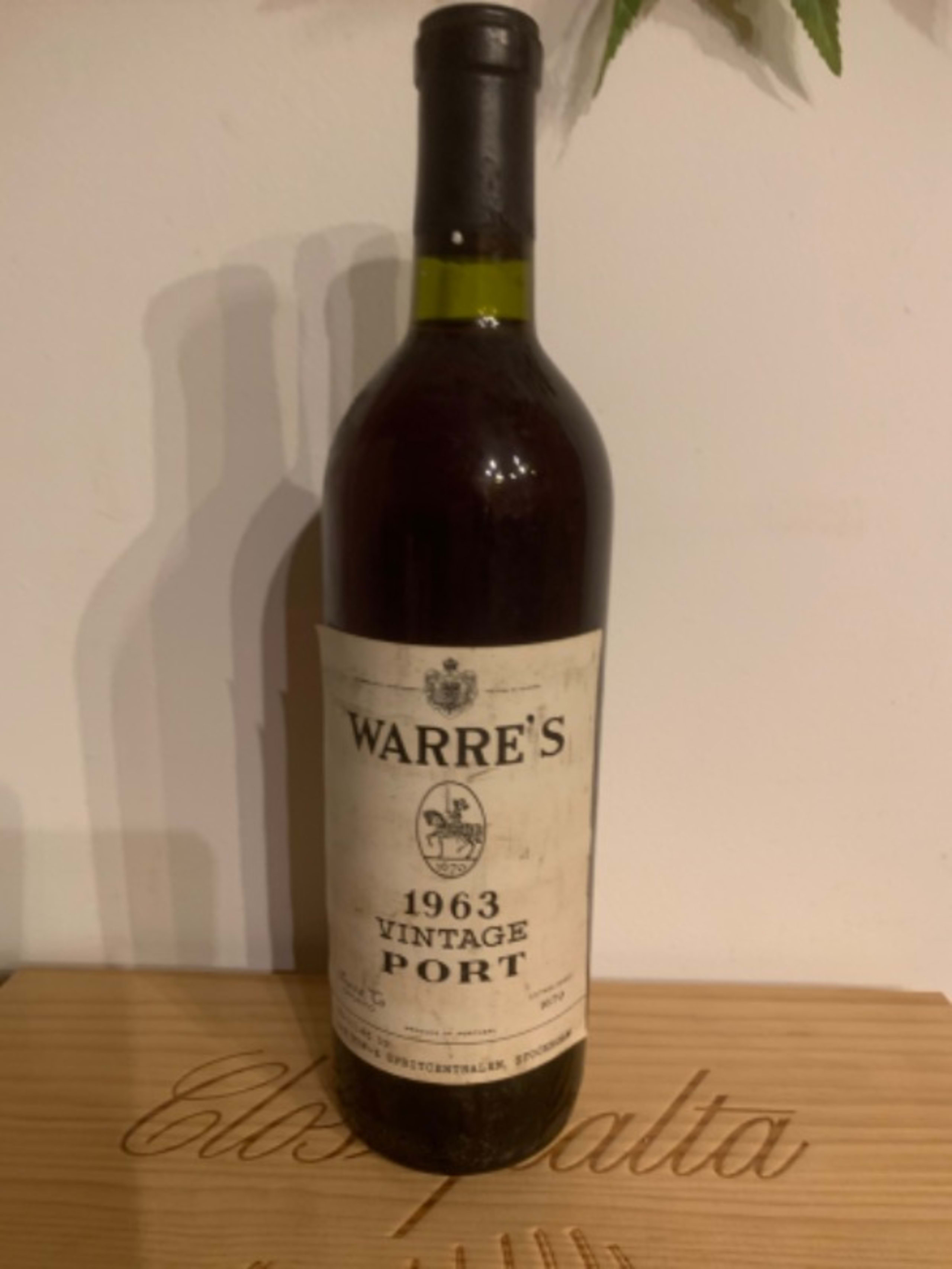 Vintage Port, Warres’s, Porto, 1963