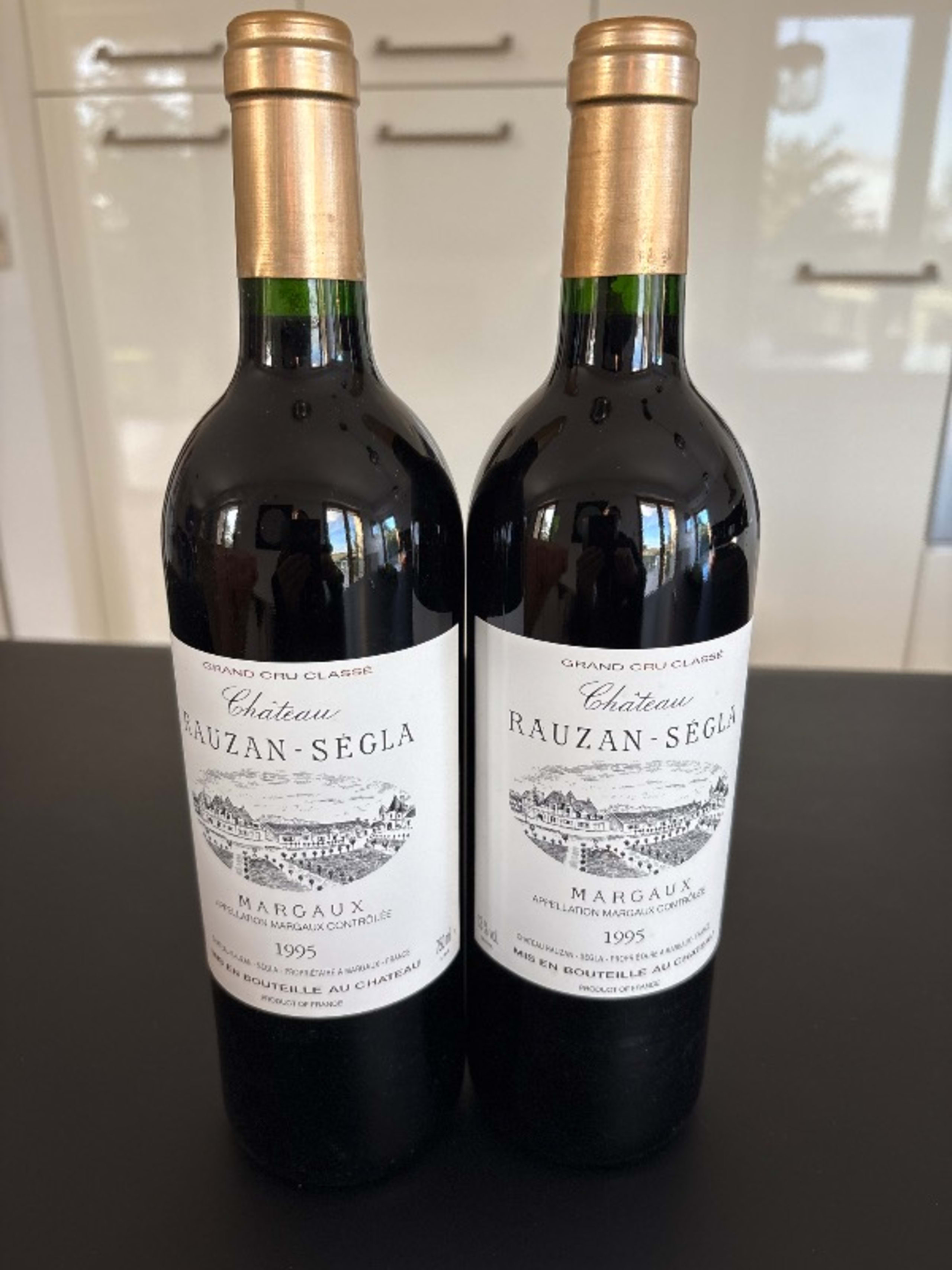 2 x Château Rauzan Segla, Margaux, 1995