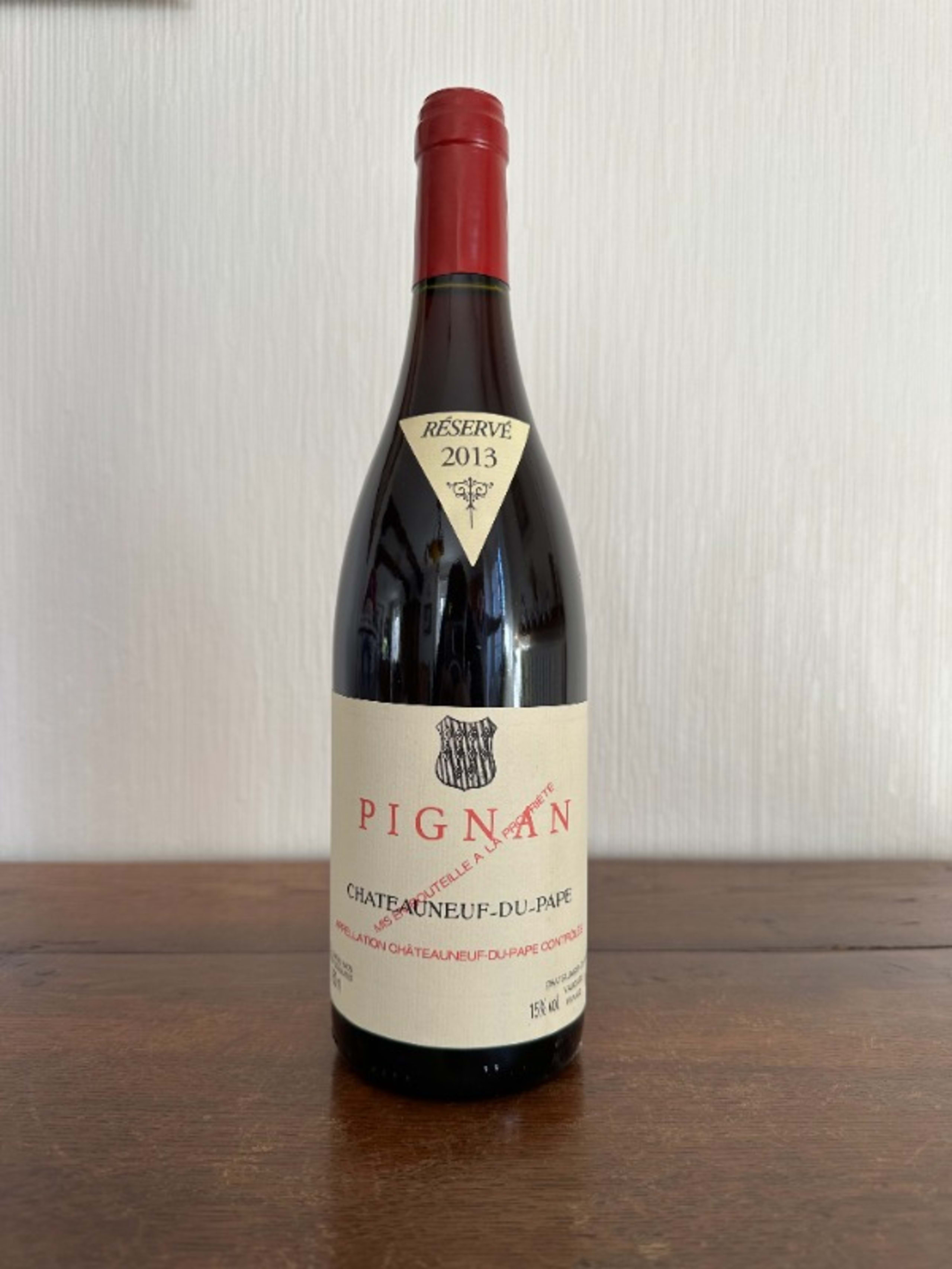 Châteauneuf-du-Pape, PIGNAN, 2013