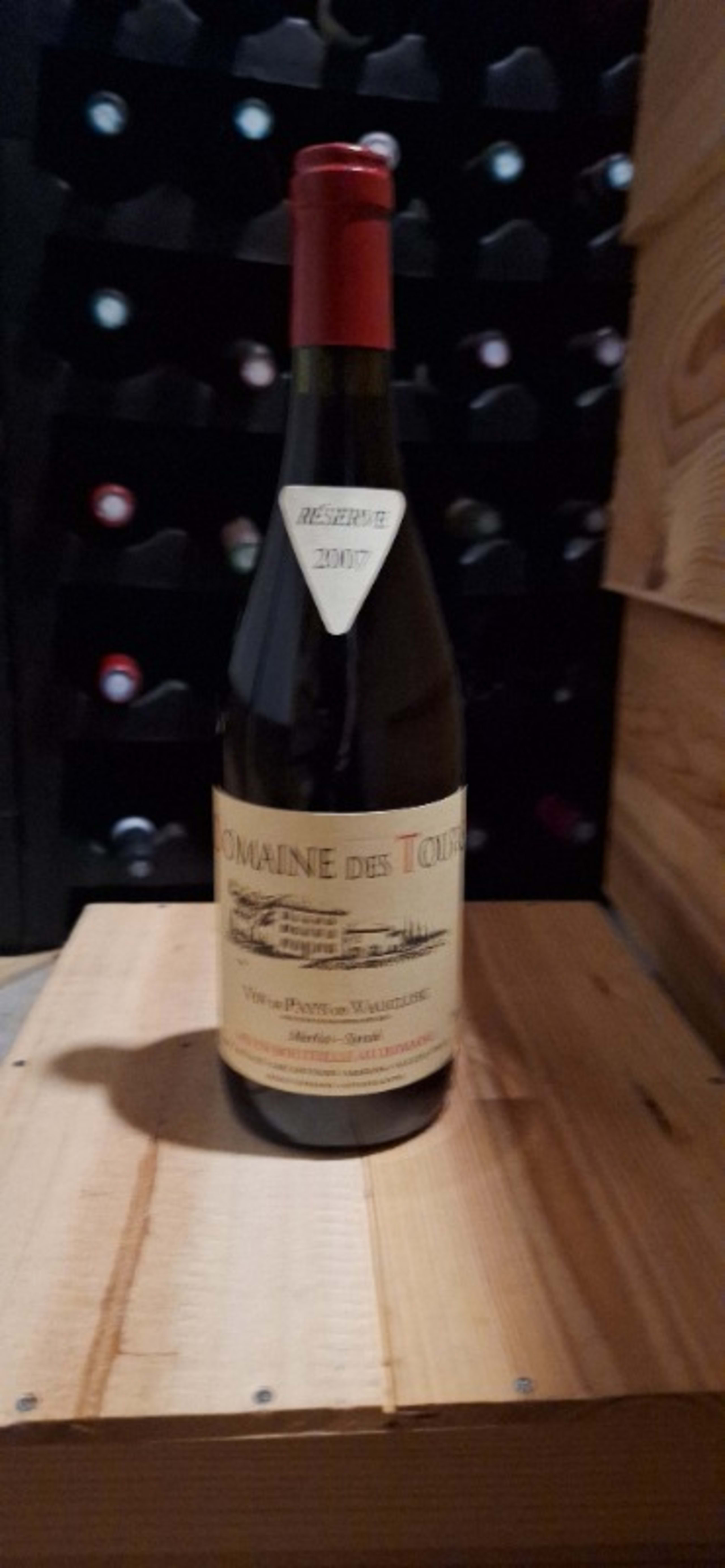 Vin de Pays du Vaucluse, Merlot-Syrah, Domaine des Tours, 2007