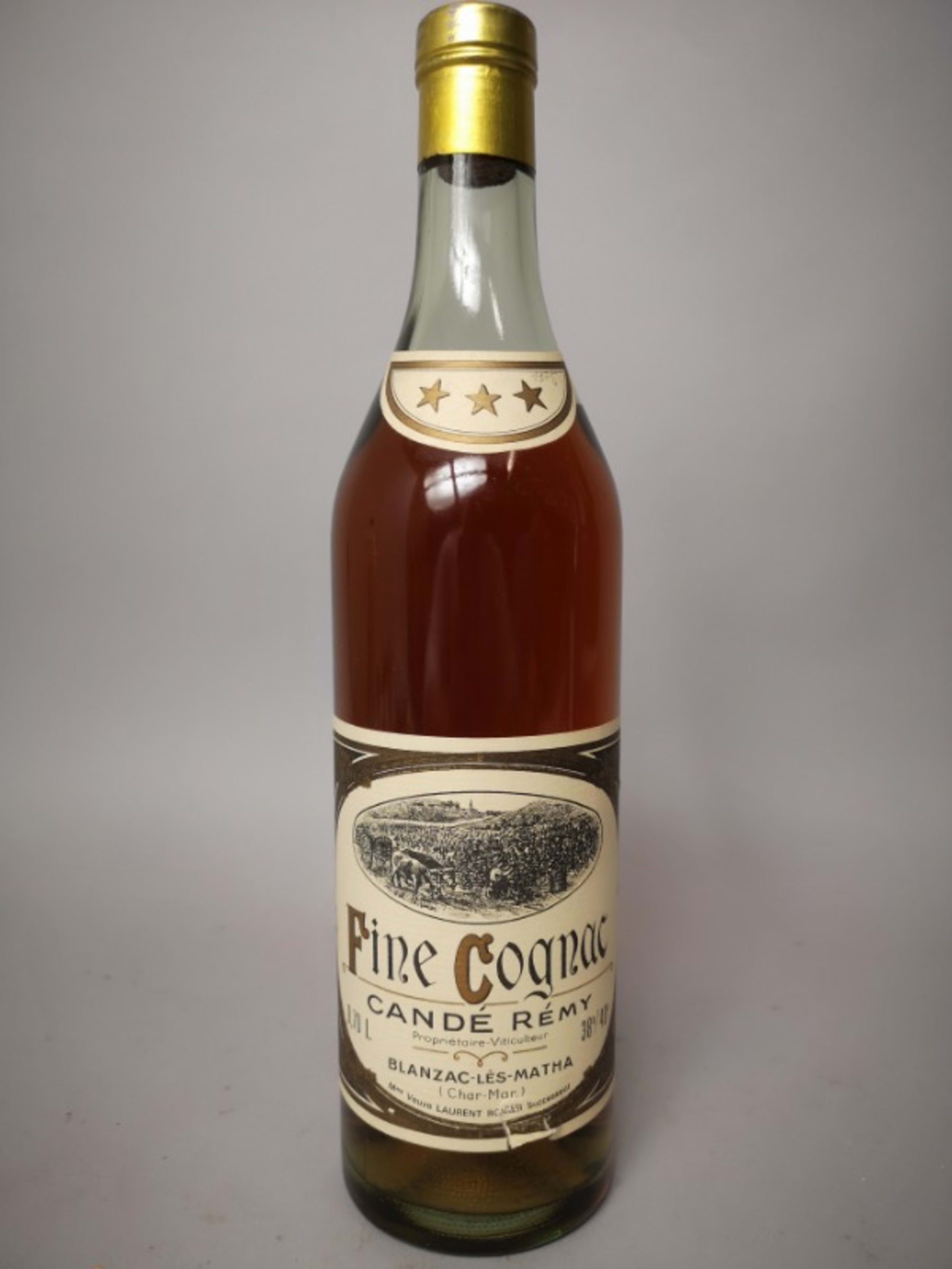 3 étoiles, Candé Rémy, Cognac, 70's