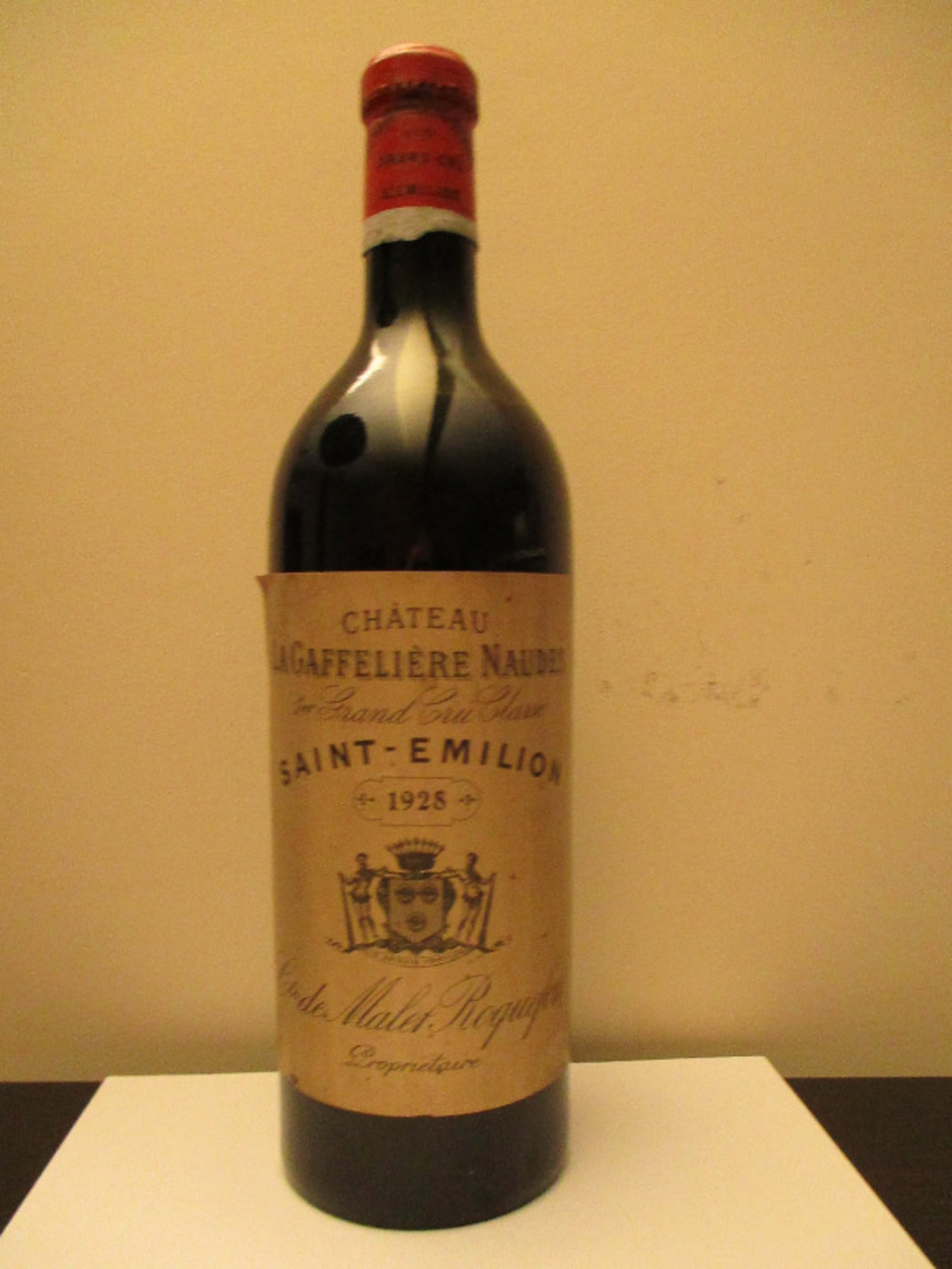 Château Gaffelière Naudes, Saint-Émilion, 1928