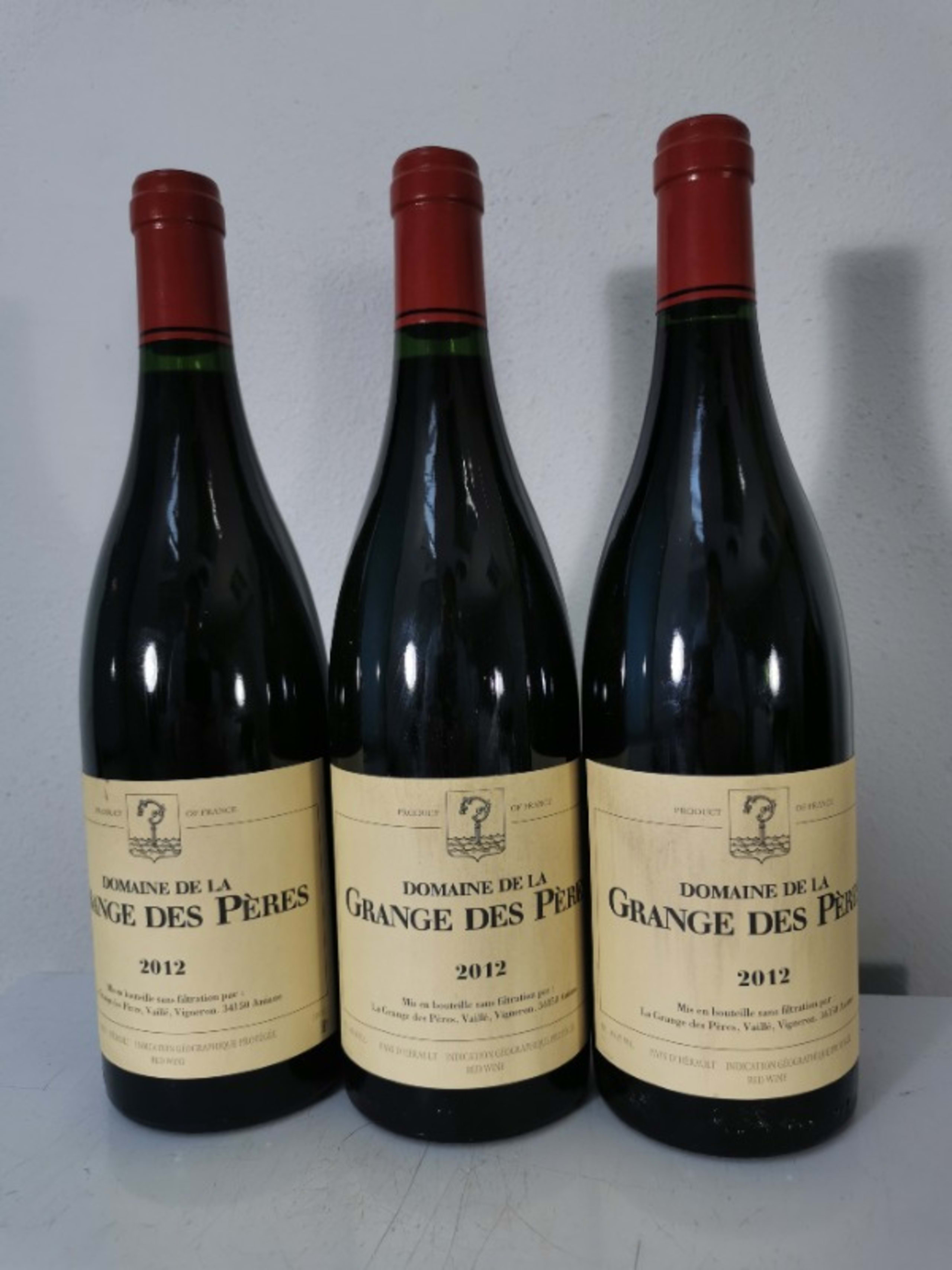 3 x Domaine de la Grange des Pères, Vin de Pays de l'Hérault, 2012