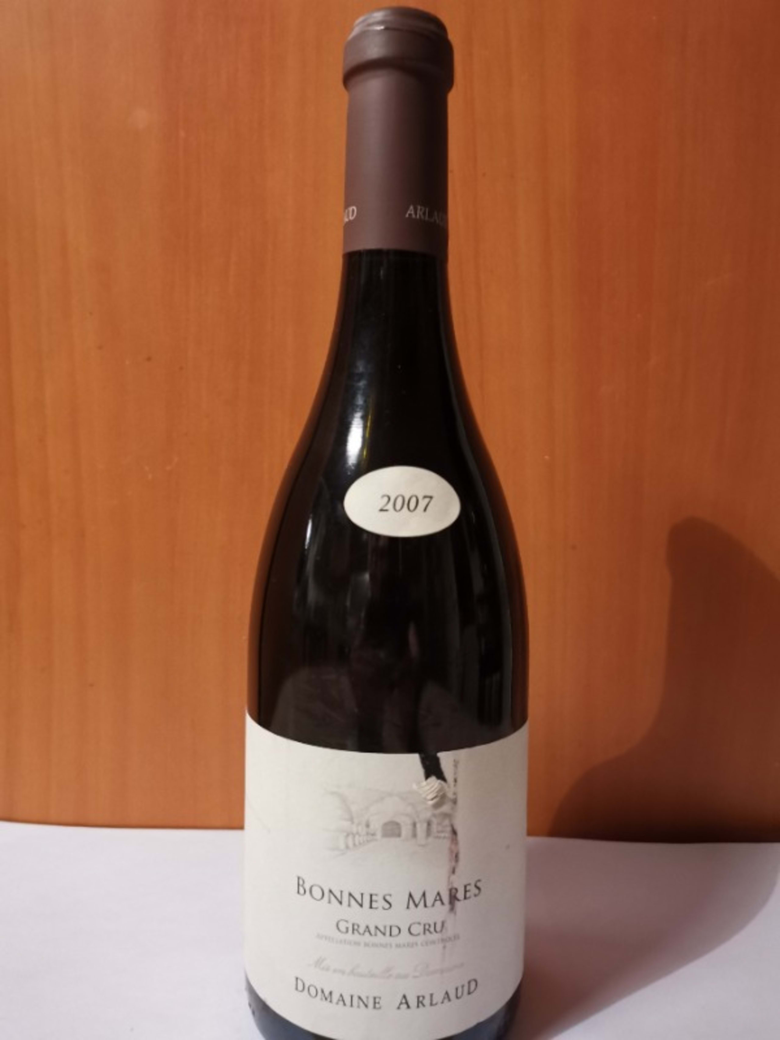Bonnes-Mares, Grand cru, Domaine Arlaud, 2007