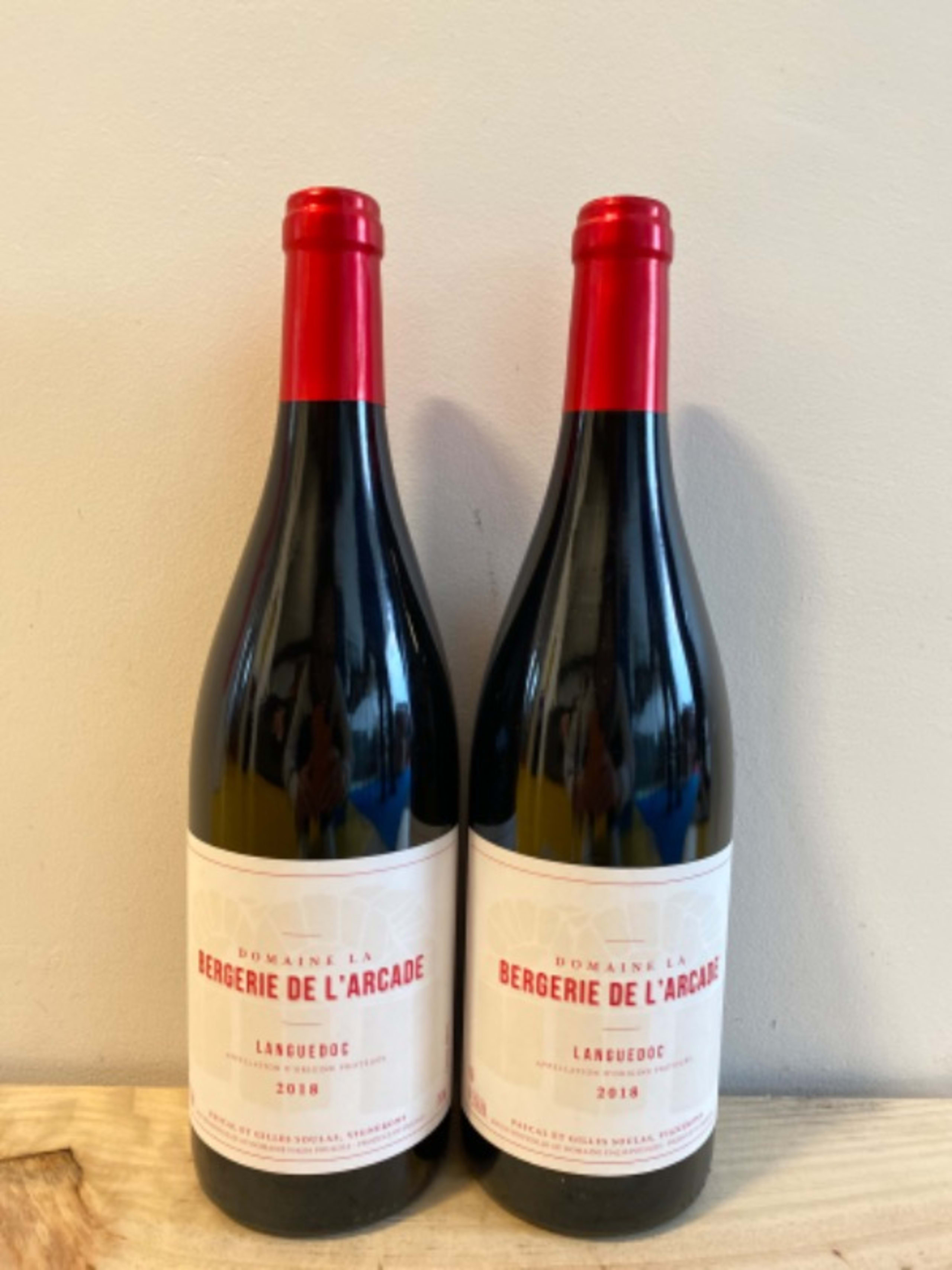 2 x Domaine de la Bergerie de l’Arcade, Coteaux-du-Languedoc, 2018
