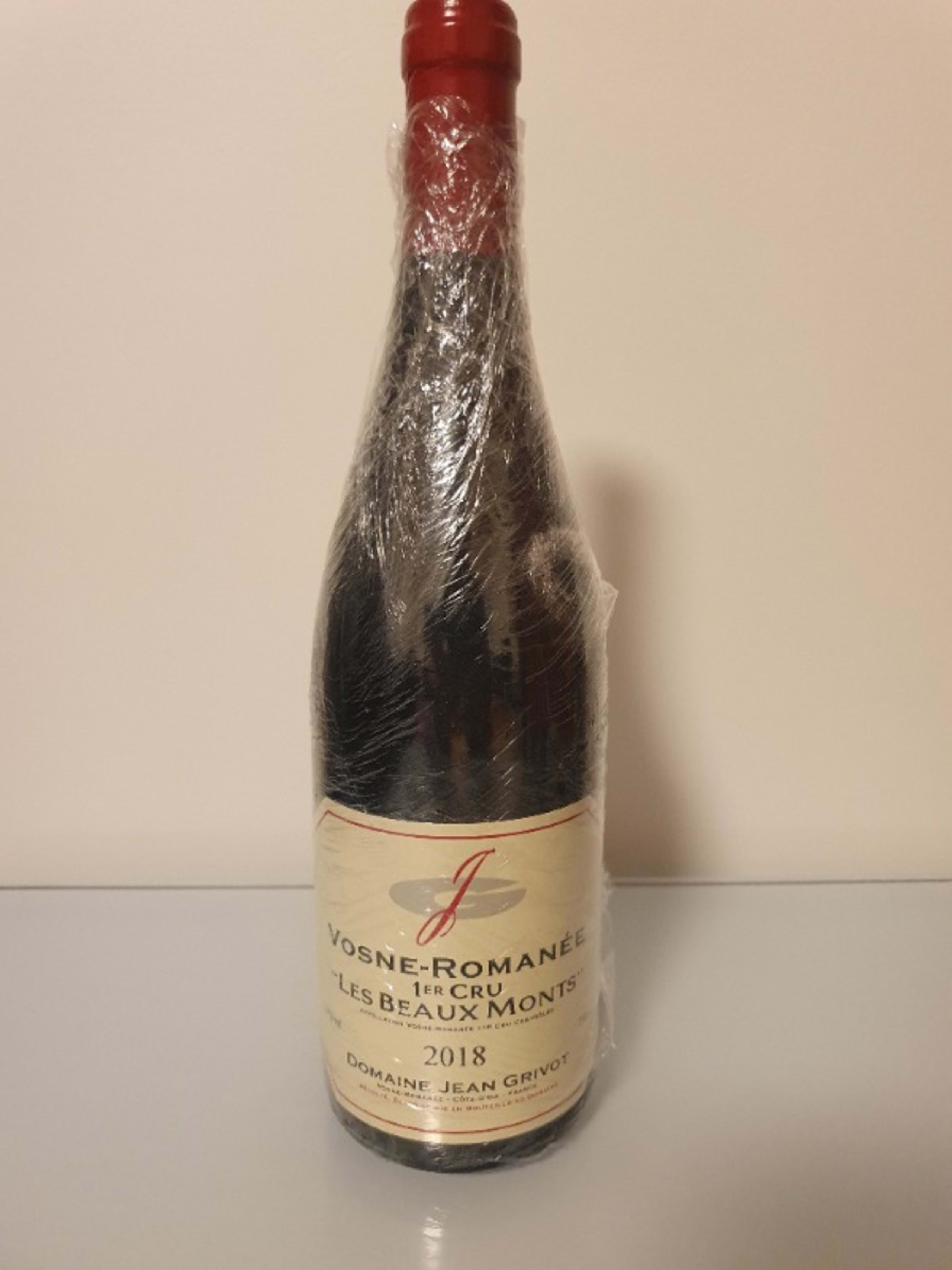 Vosne-Romanée, Les Beaux Monts, Jean Grivot, 2018
