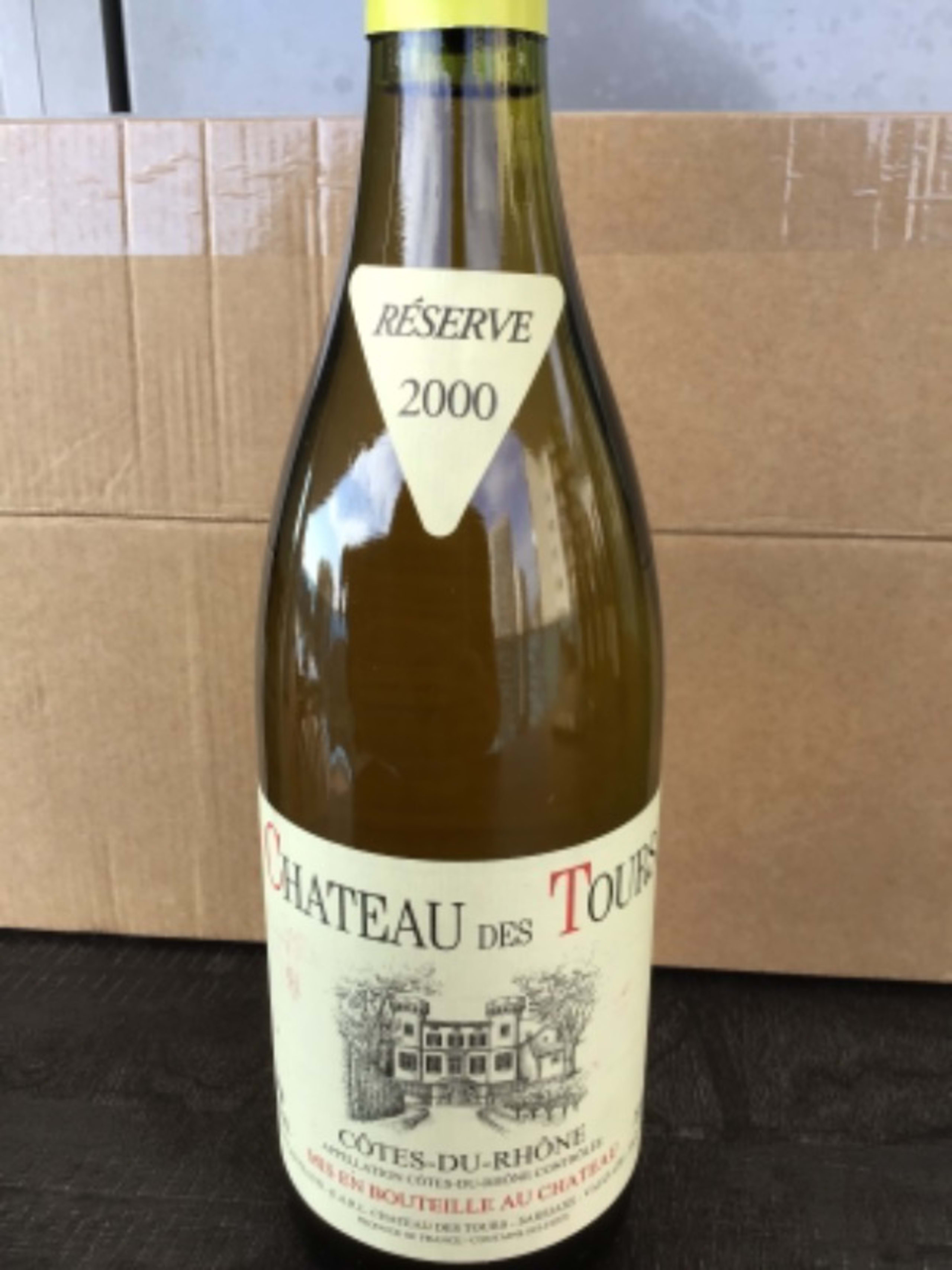 Côtes  du Rhône, Chateau des Tours (Bc/Wh), 2000