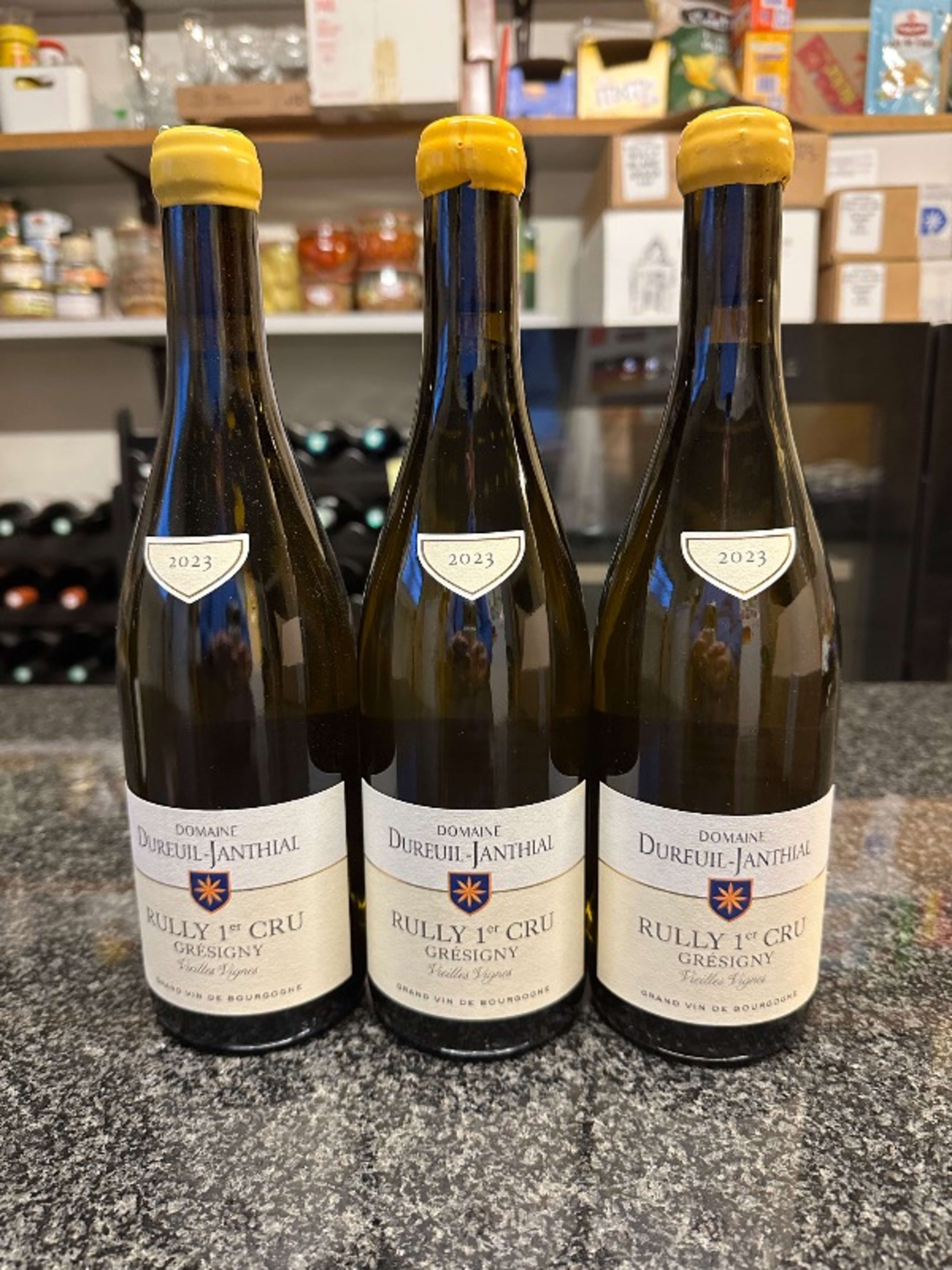 3 x Rully, 1er cru Gresigny Vieilles Vignes, Dureuil Janthial, 2023