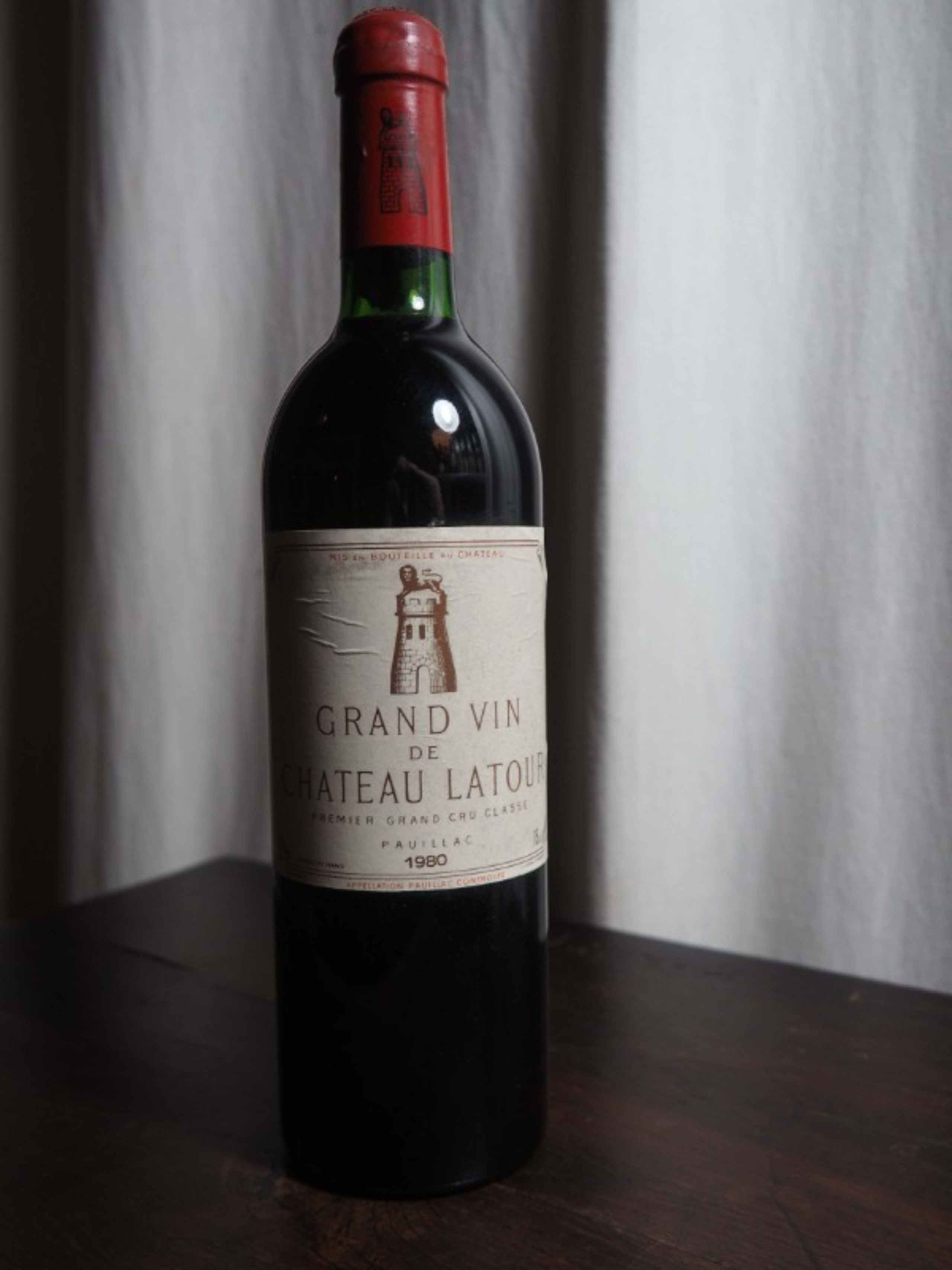Grand Vin de Château Latour, Pauillac, 1980