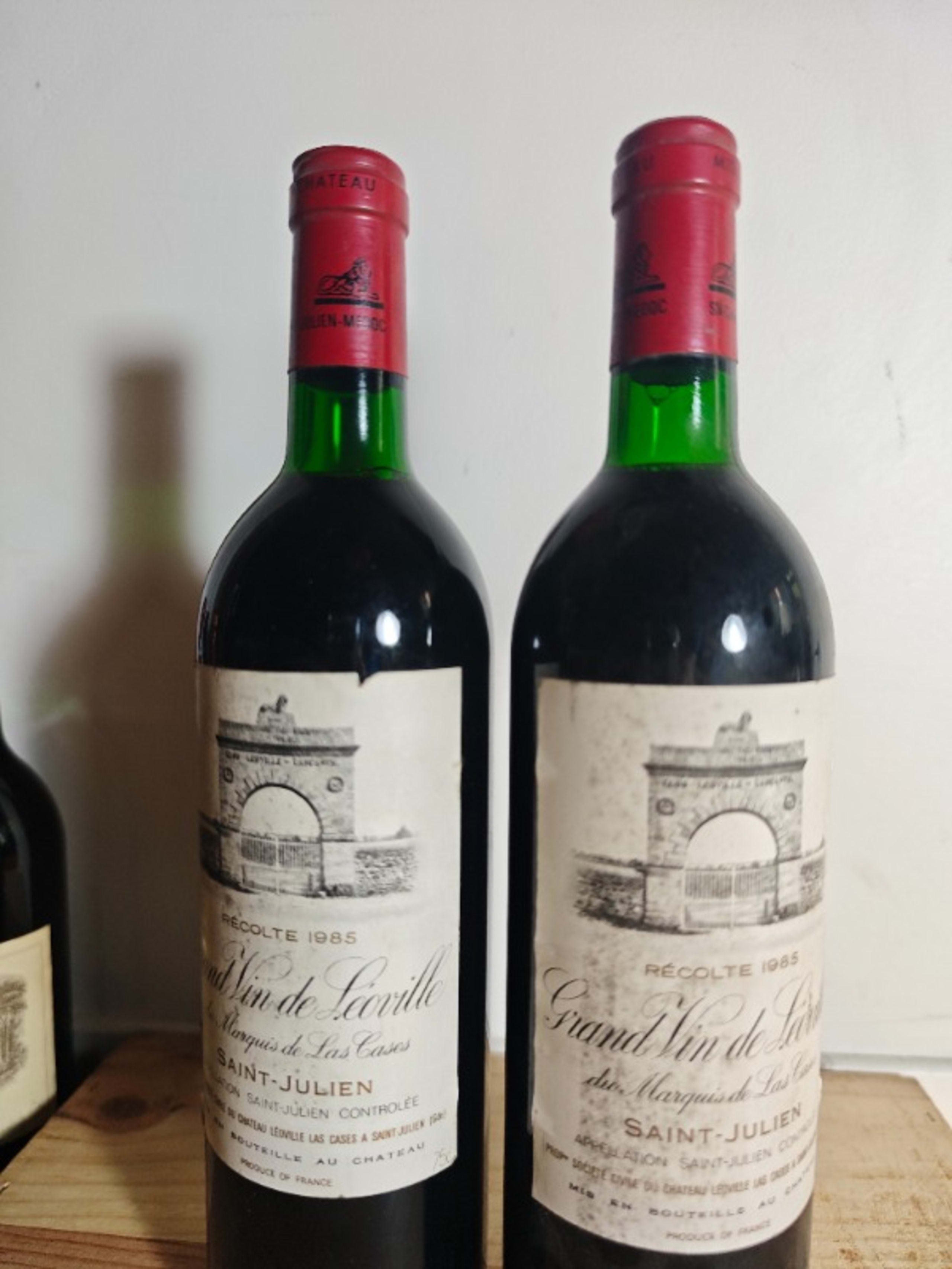 2 x Grand Vin de Léoville du Marquis de las Cases, Saint-Julien, 1985