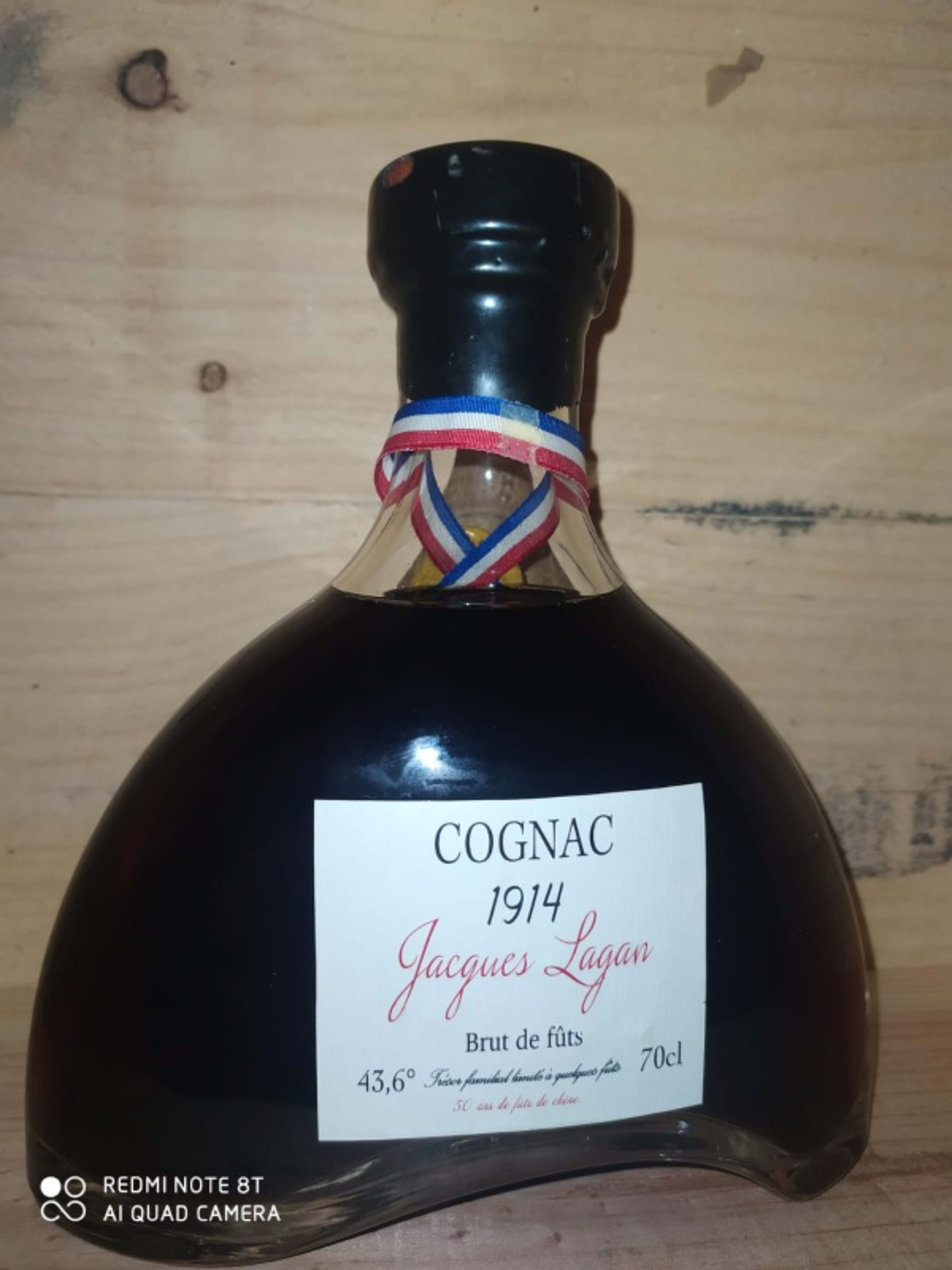 50 ans en fût, Jacques Lagan, Cognac, 1914