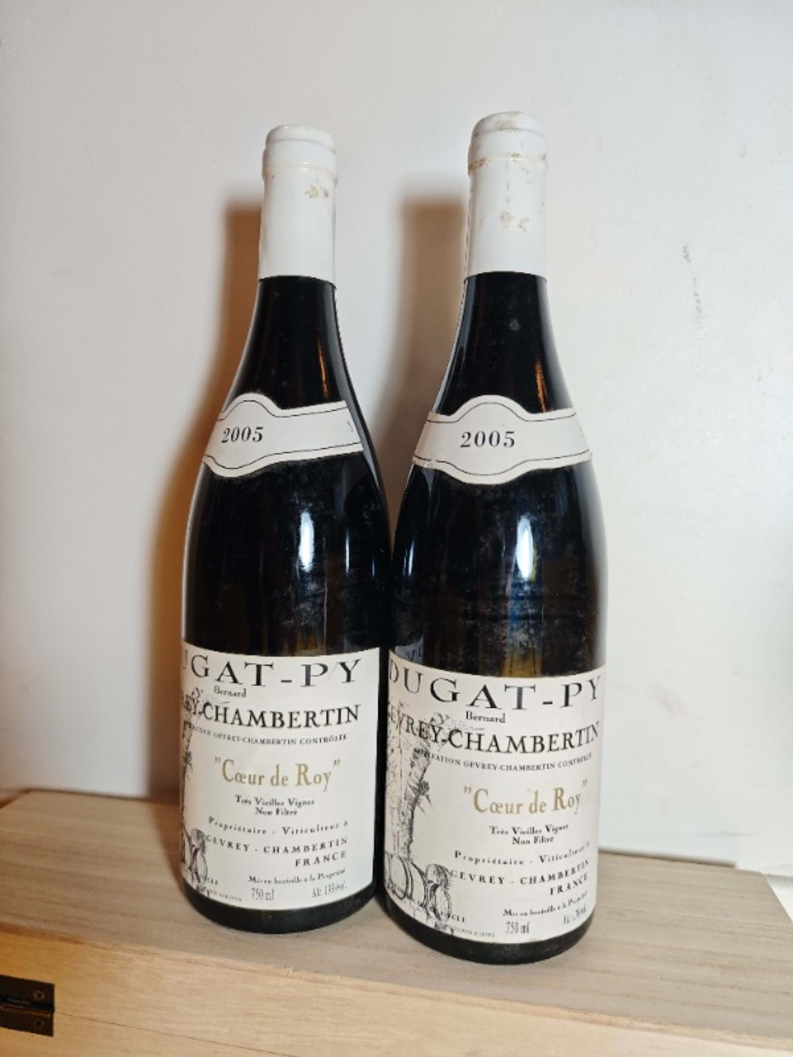 2 x Gevrey-Chambertin, 'coeur de Roy' très vieilles vignes, Bernard Dugat-Py, 2005