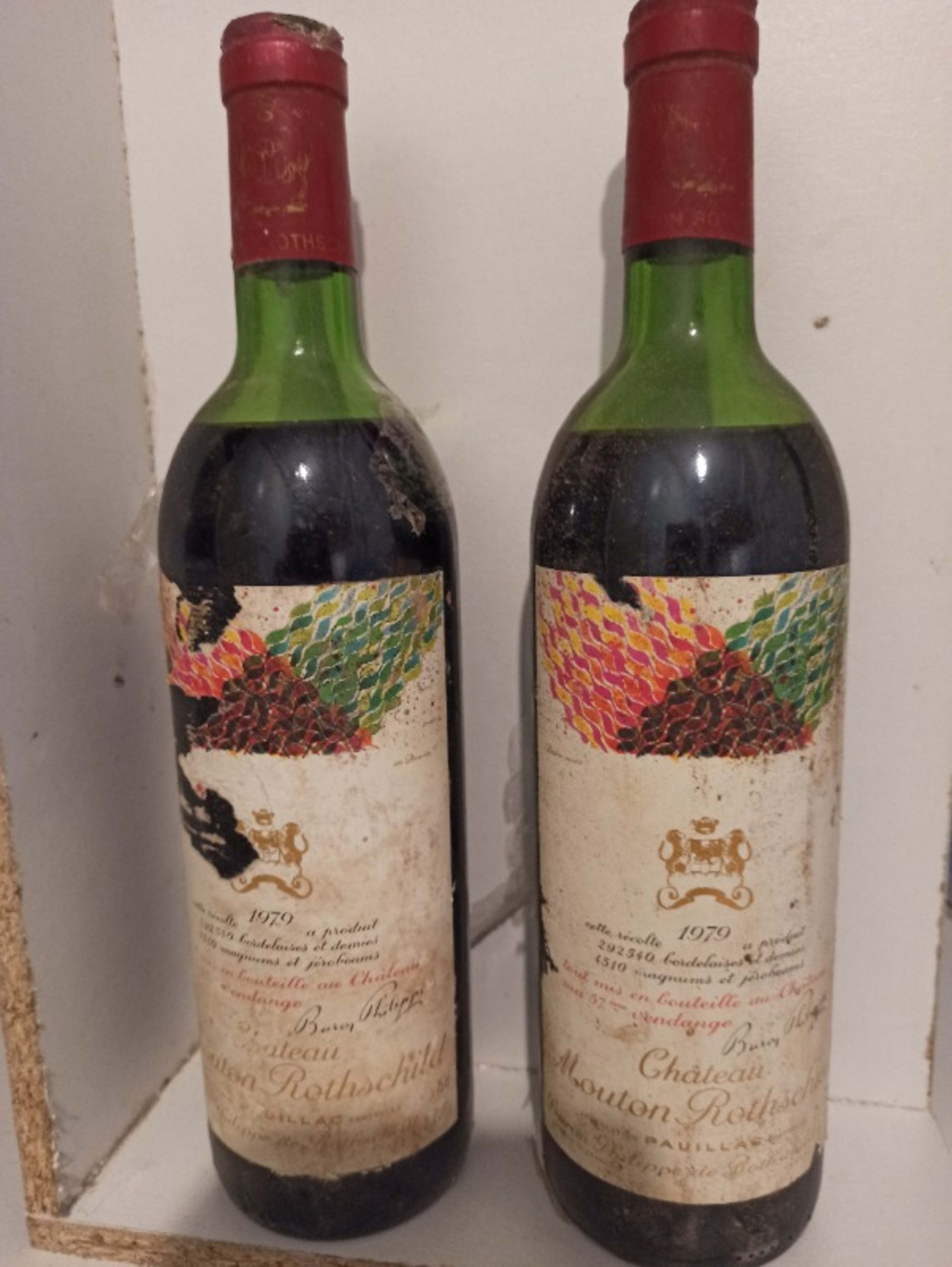 2 x Château Mouton Rothschild, Pauillac, 1979