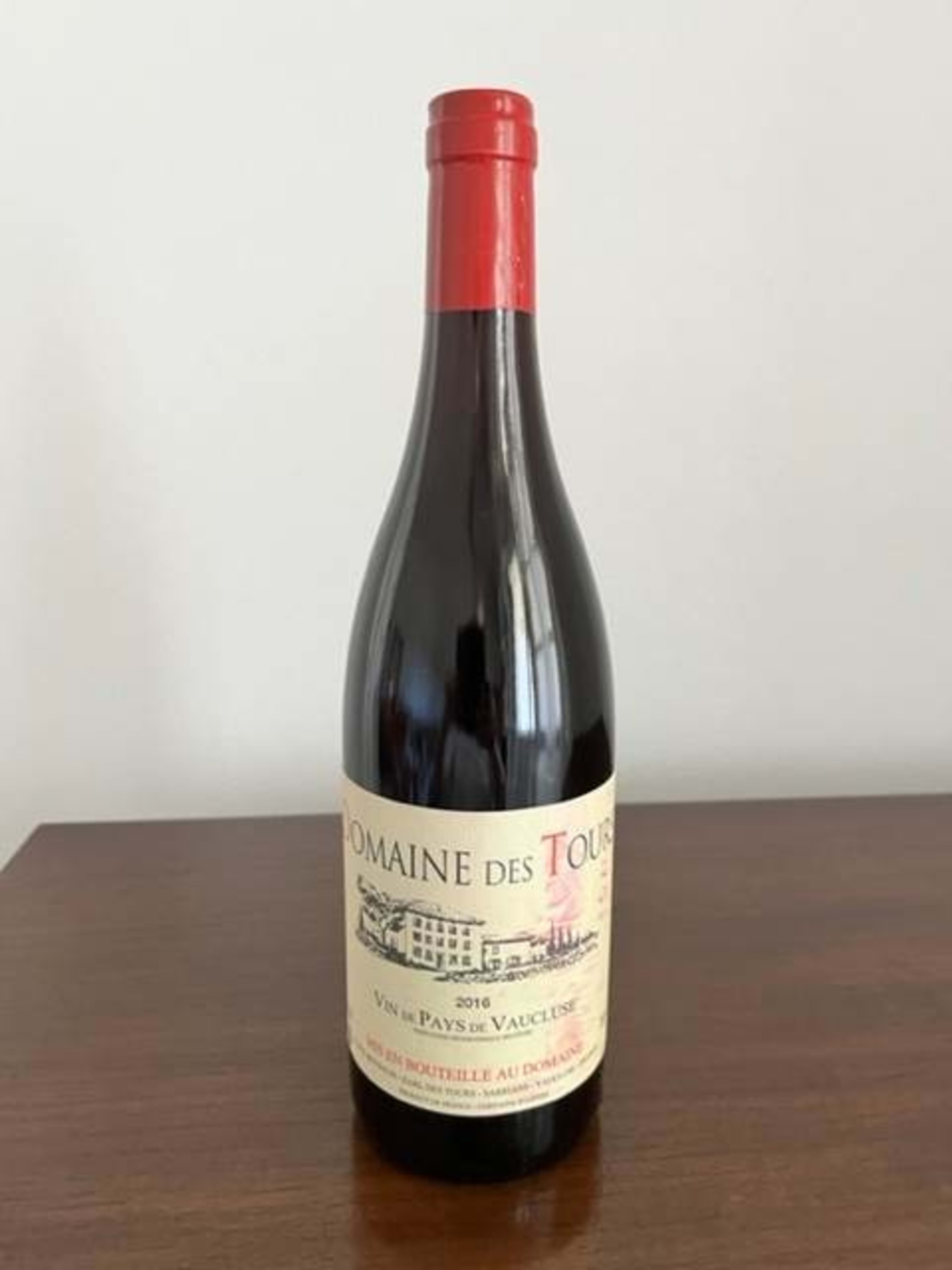 Vin de Pays du Vaucluse, domaine des tours, 2016