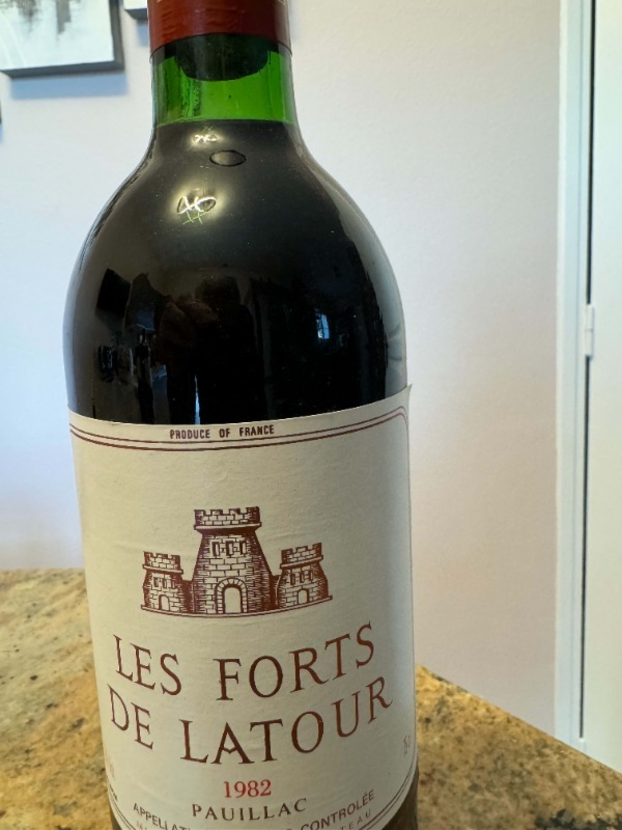 Les Forts De Latour, Château Latour, Pauillac, 1982