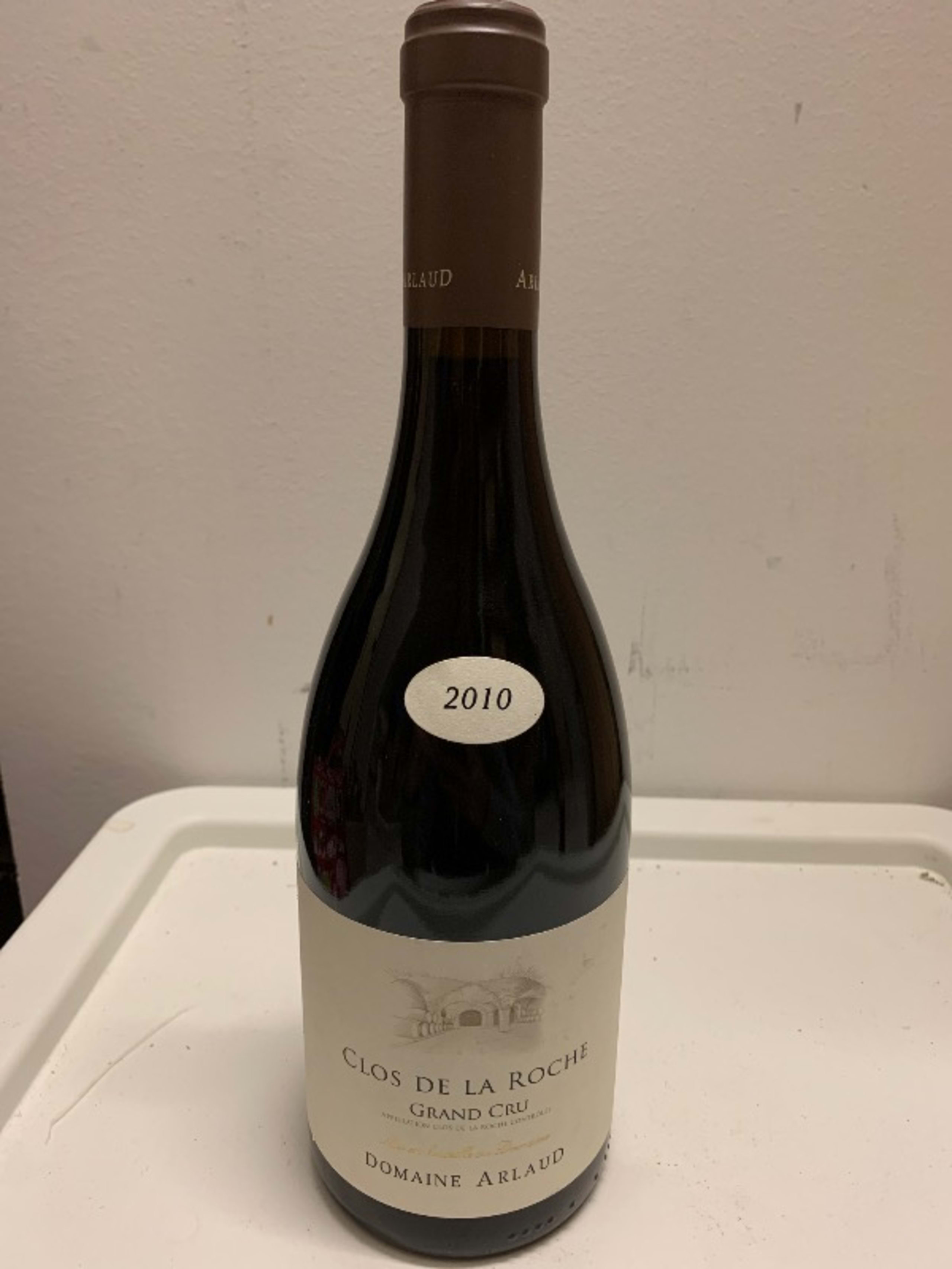 Clos-de-la-Roche, Grand Cru, Domaine Arlaud, 2010