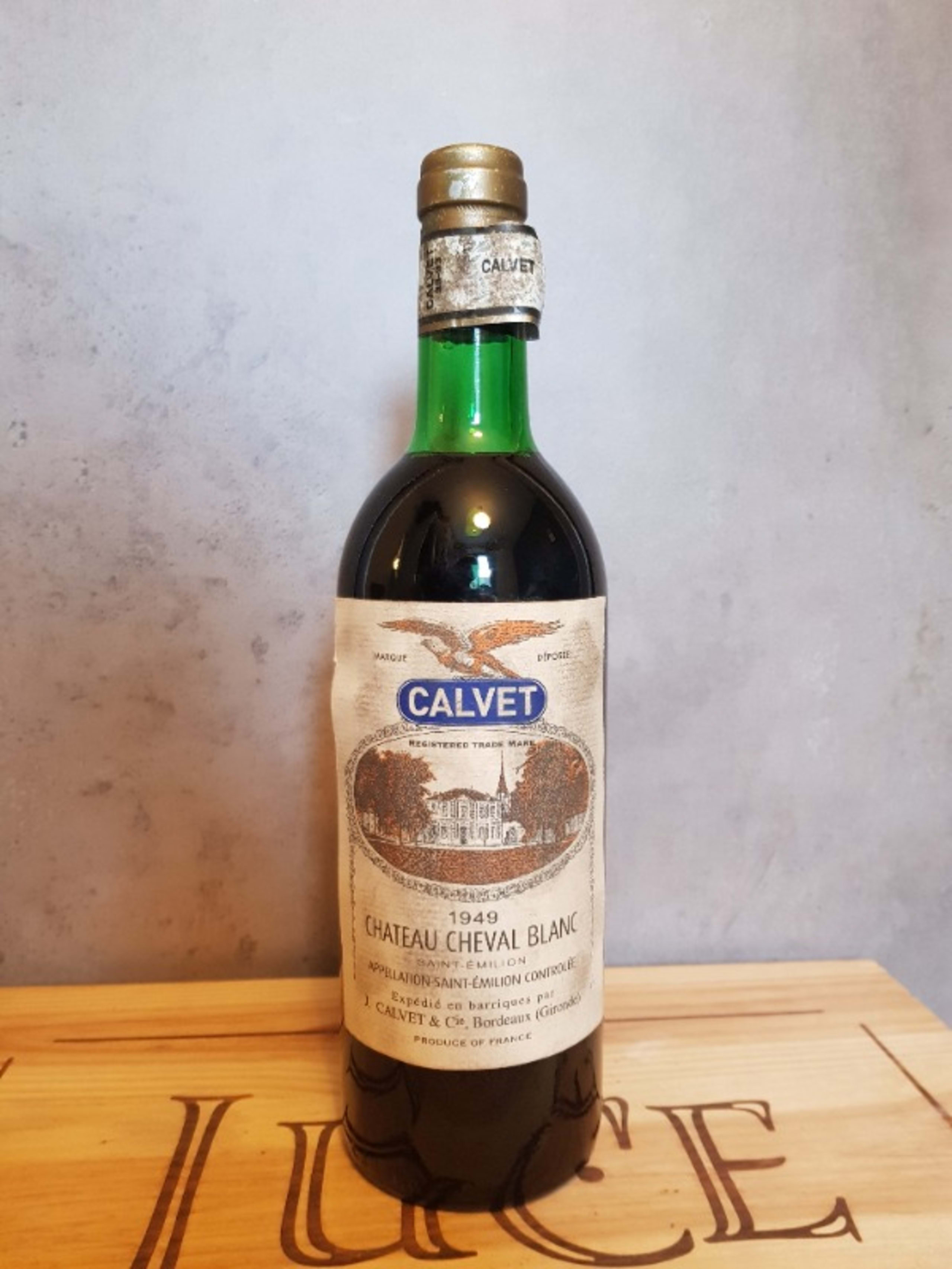 Chateau Cheval Blanc - mise Calvet, Saint-Émilion, 1949