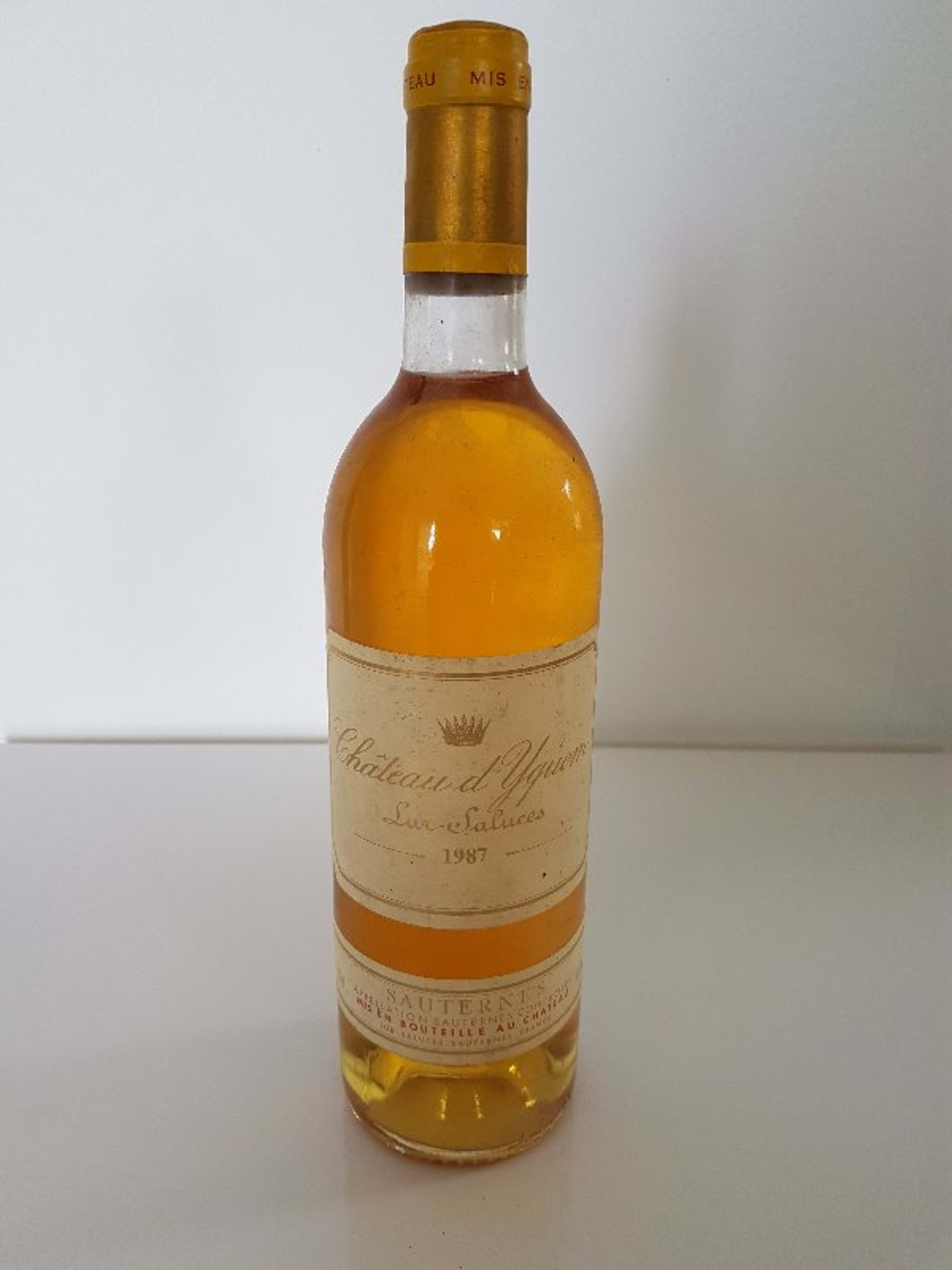 Lur Saluces, Château d'yquem, Sauternes, 1987