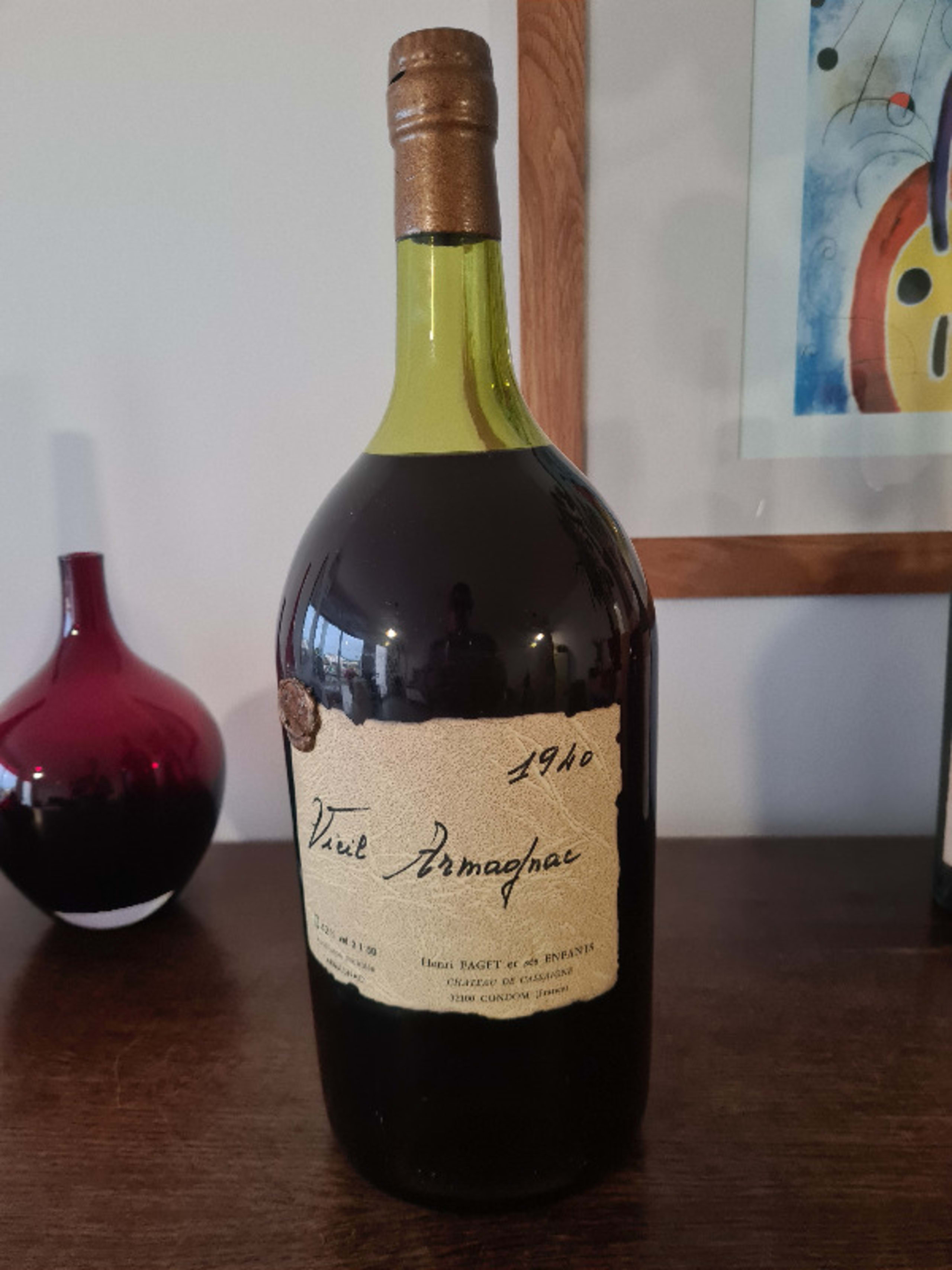 Vieil Armagnac, Henri Faget, Bas-Armagnac, 1940 (2,5l)
