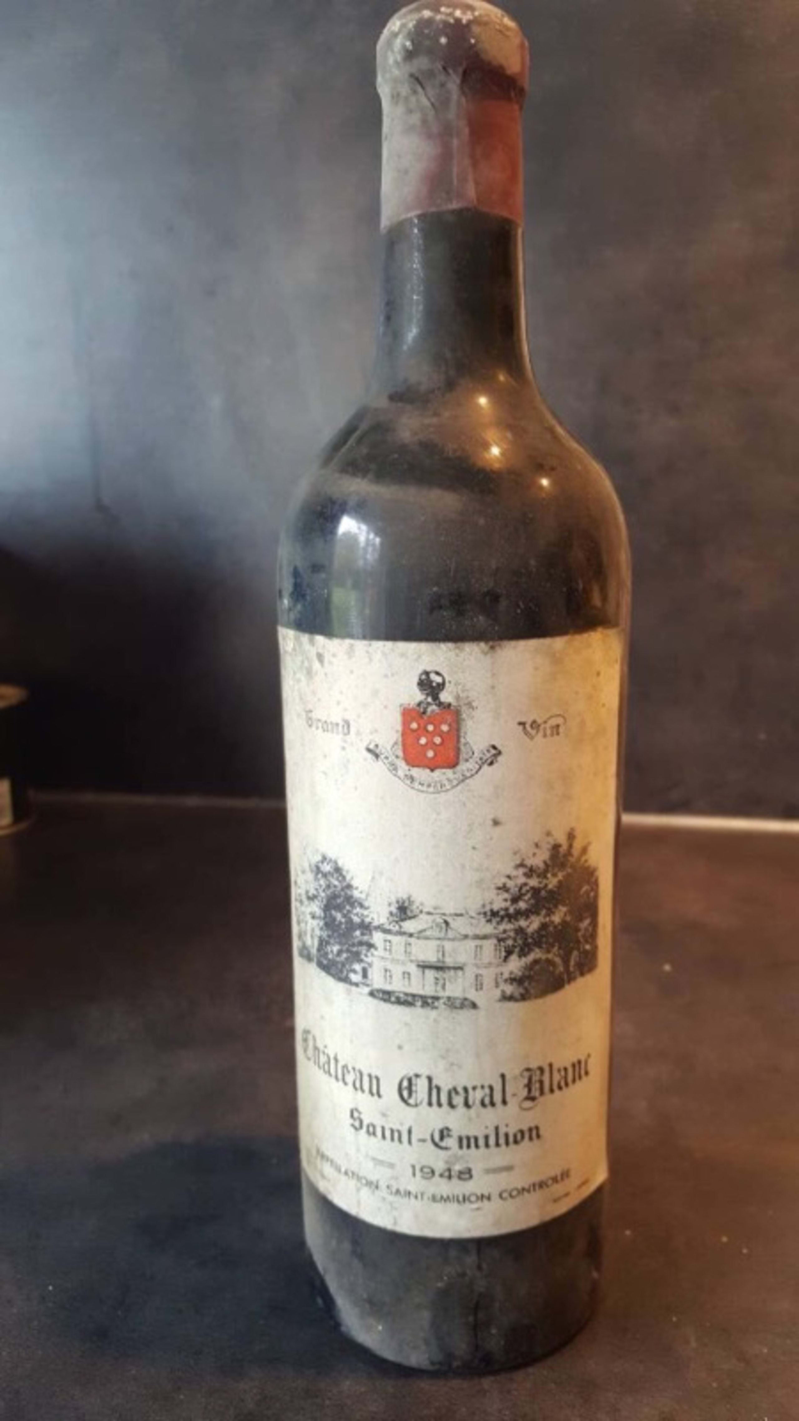 Mise Fourcaud Laussac Château Cheval Blanc, Saint-Émilion, 1948