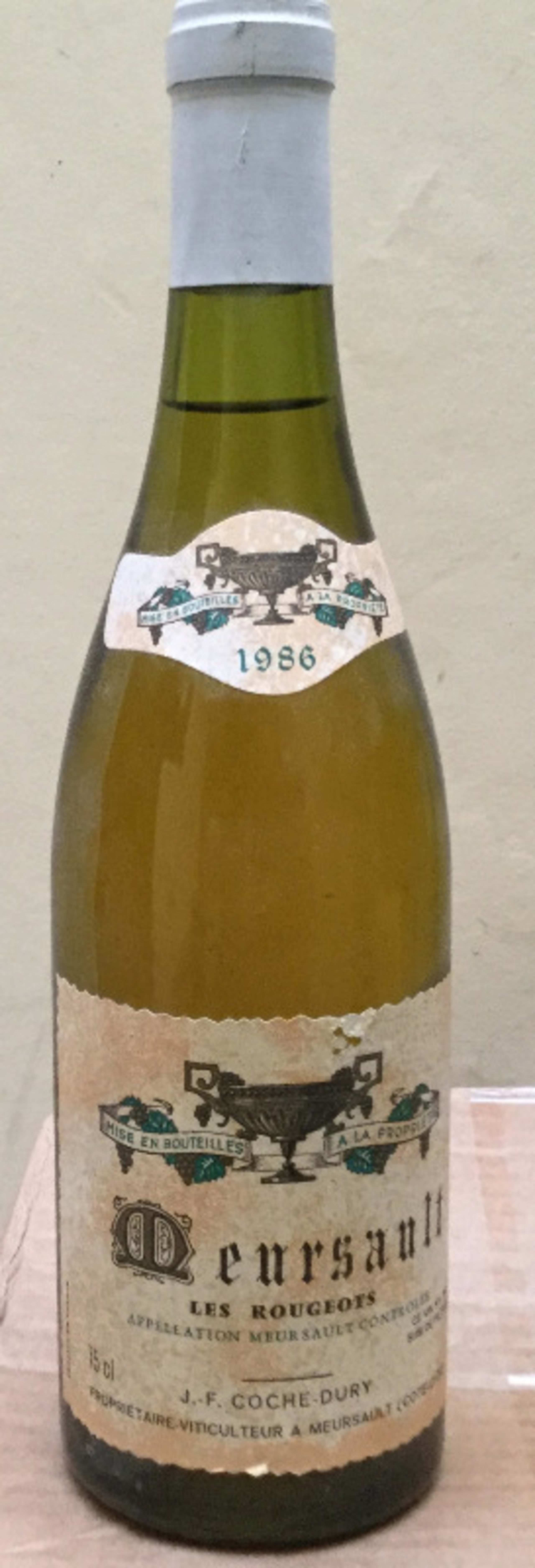 Meursault, Coche-Dury, 1986