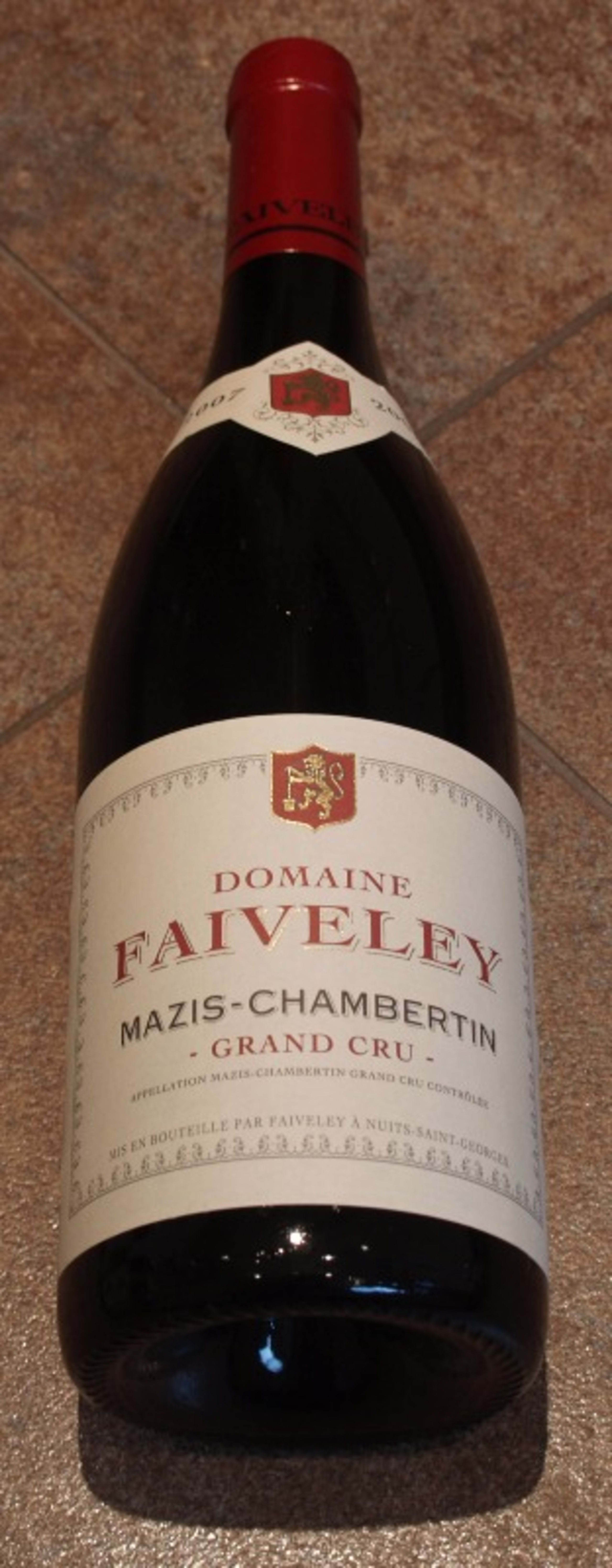 Mazis-Chambertin, Grand Cru, Domaine Faiveley, 2007